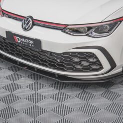 Alternative view of Street Pro Front Splitter Volkswagen Golf GTI / GTE / GTD / R-Line Mk8