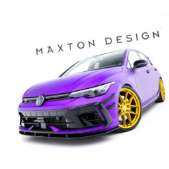 Alternative view of Street Pro Front Splitter Volkswagen Golf R Mk8 Facelift
