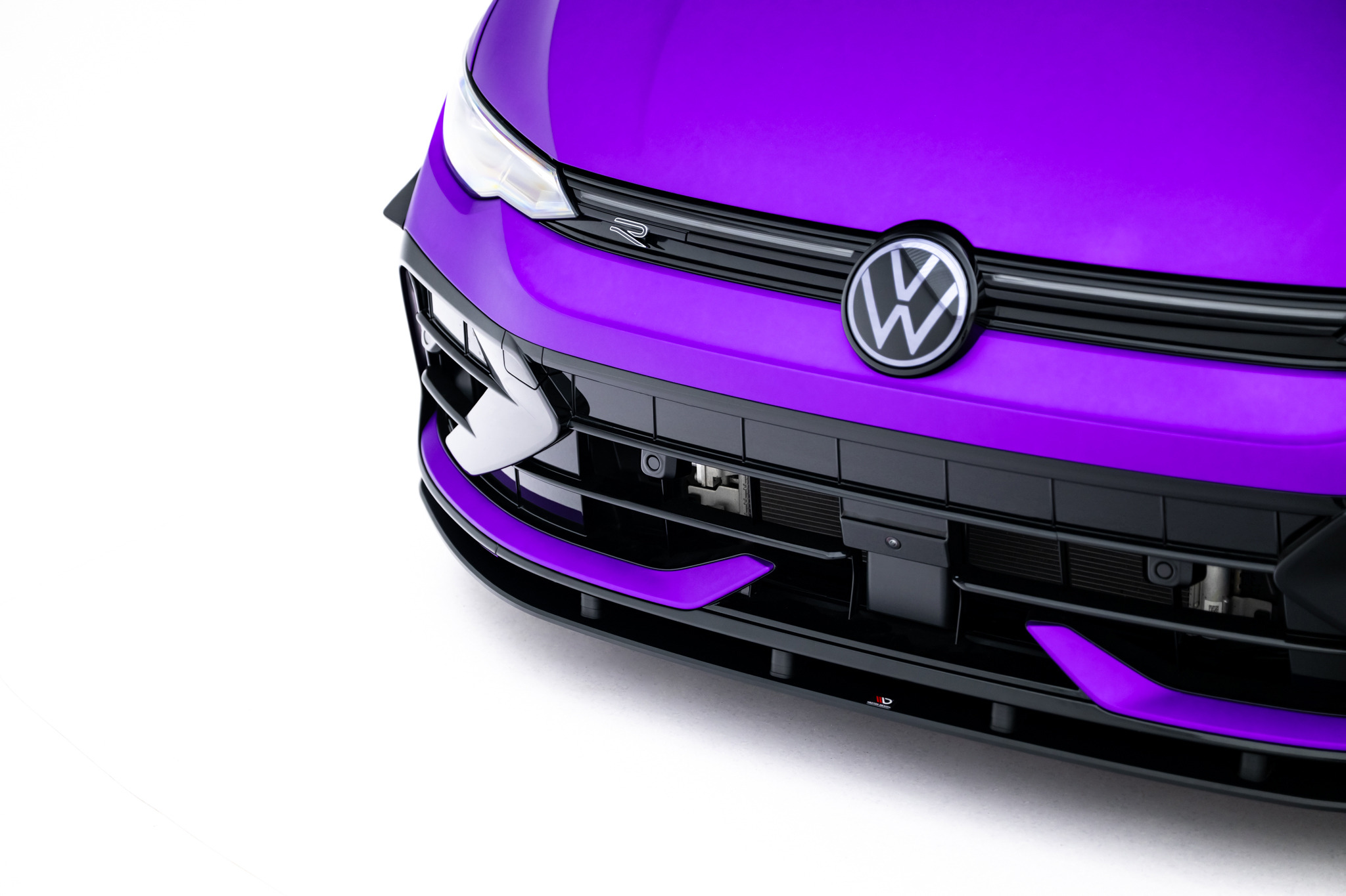 Street Pro Front Splitter Volkswagen Golf R Mk8 Facelift - Image 3