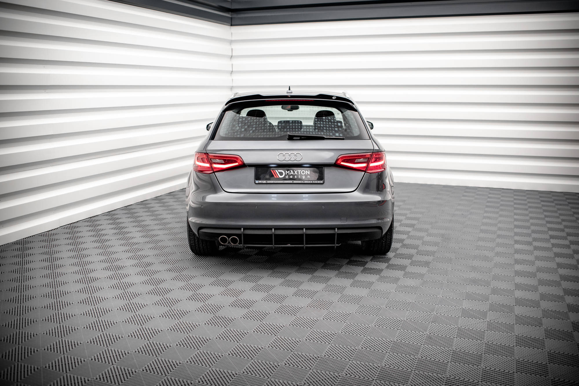 Street Pro Rear Diffuser Audi A3 Sportback 8V - Image 2