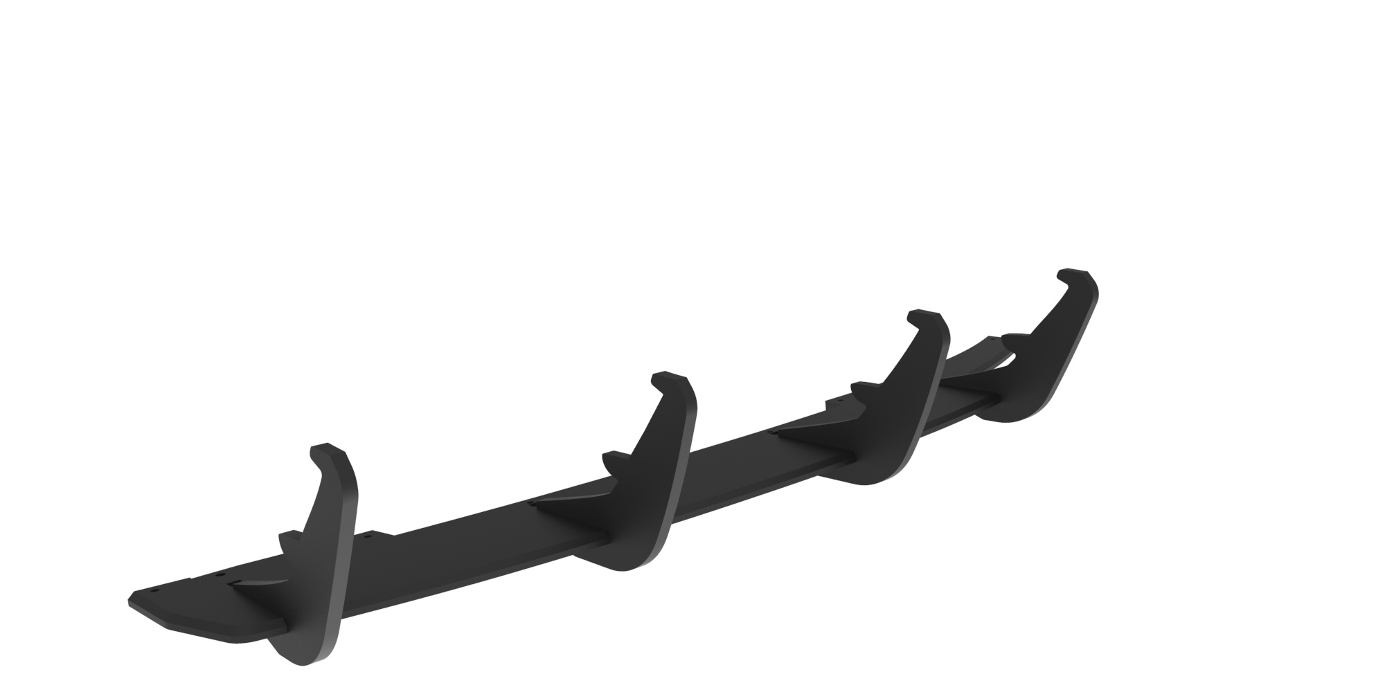 Street Pro Rear Diffuser Audi A4 S-Line B8 Facelift - Image 3