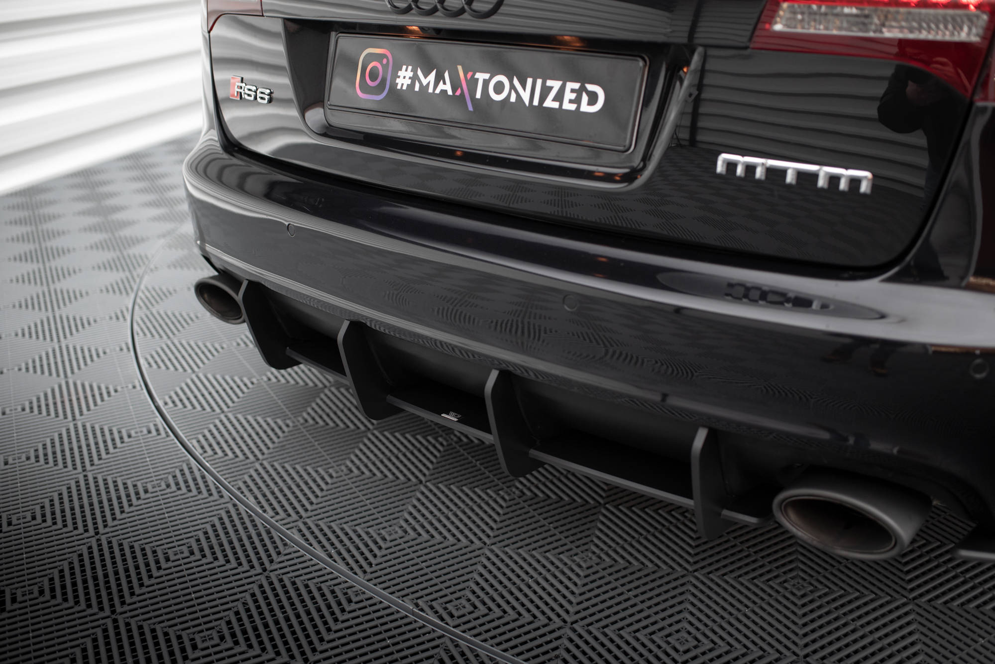 Street Pro Rear Diffuser Audi RS6 Avant C6 - Image 2