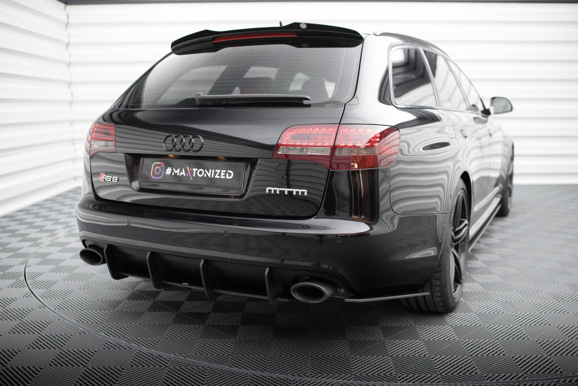 Street Pro Rear Diffuser Audi RS6 Avant C6 - Image 4