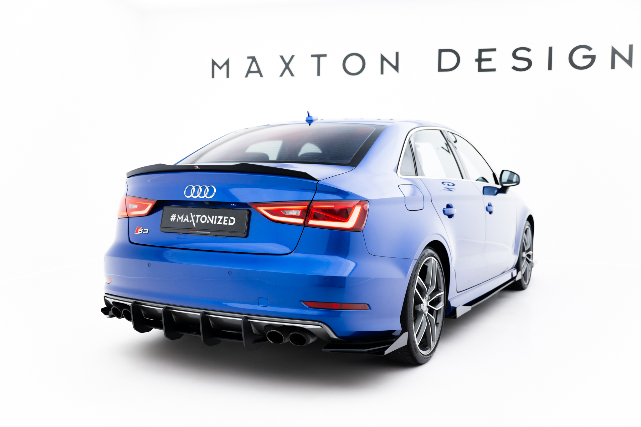 Street Pro Rear Diffuser Audi S3 Sedan 8V