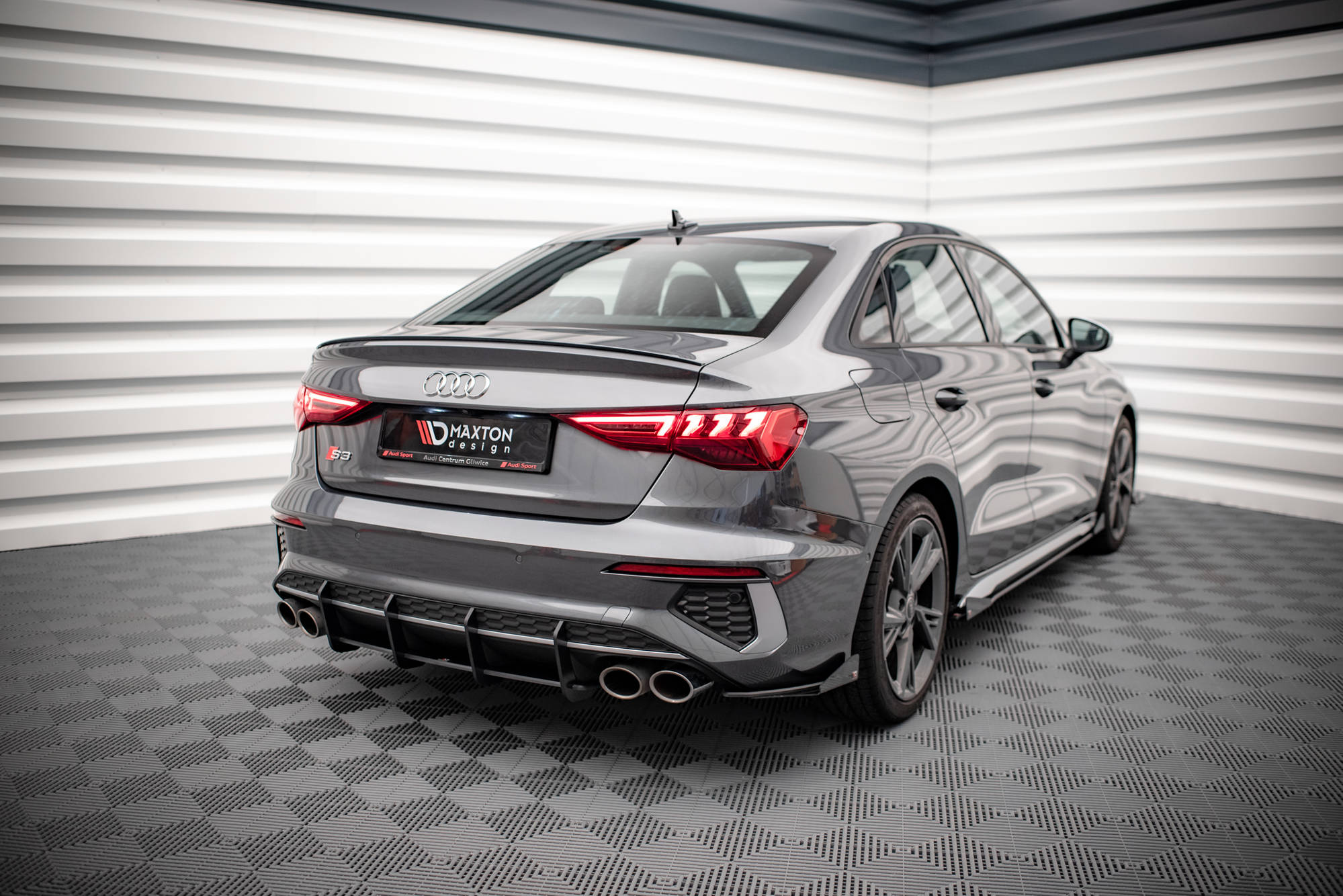 Street Pro Rear Diffuser Audi S3 Sedan 8Y - Image 4