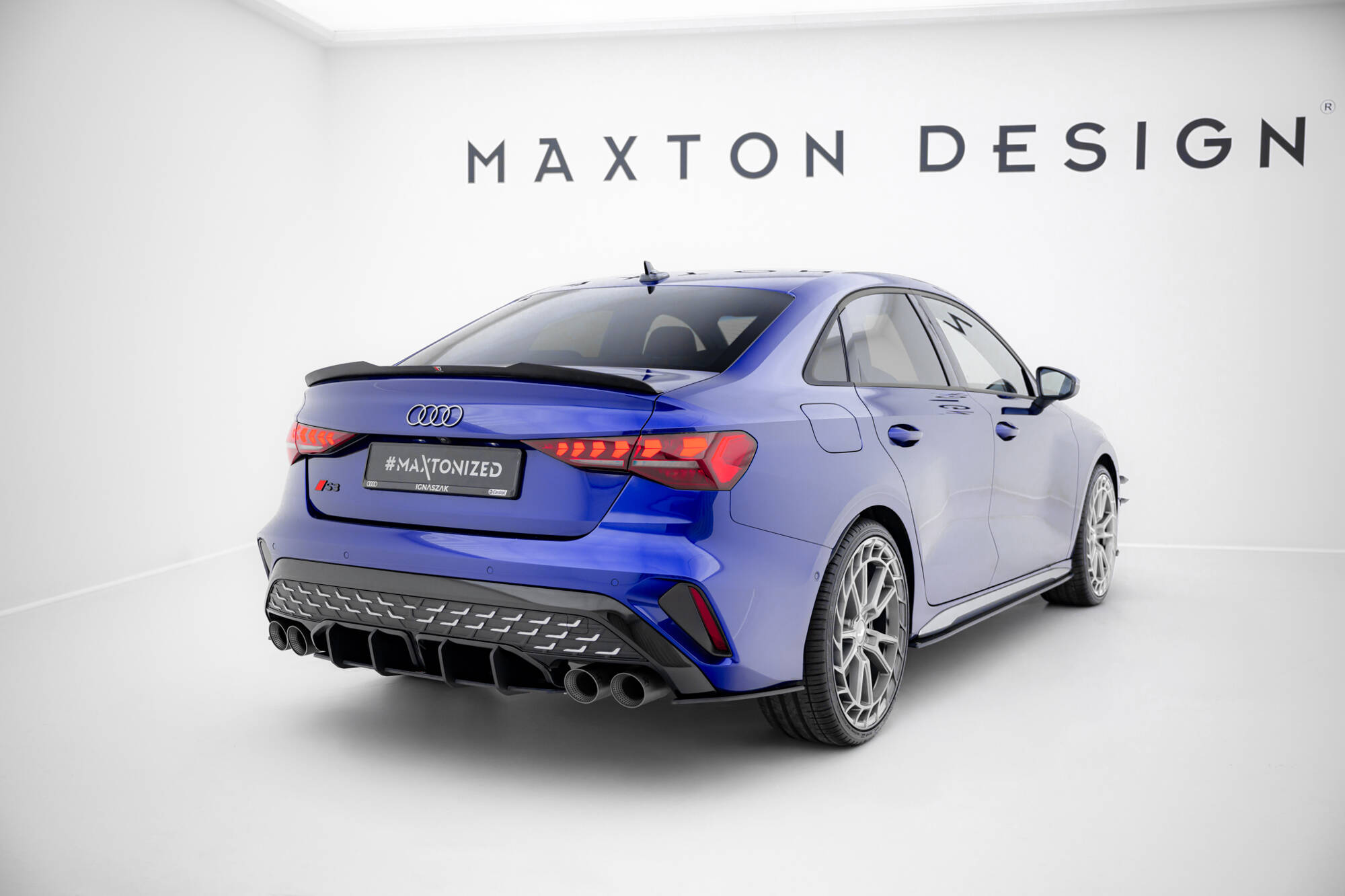 Street Pro Rear Diffuser Audi S3 Sedan 8Y Facelift - Image 4