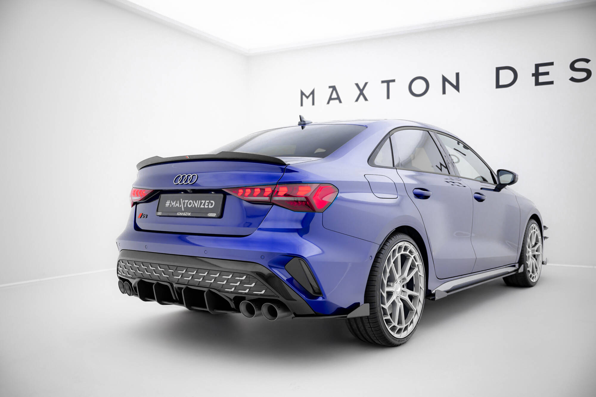 Street Pro Rear Diffuser Audi S3 Sedan 8Y Facelift - Image 6