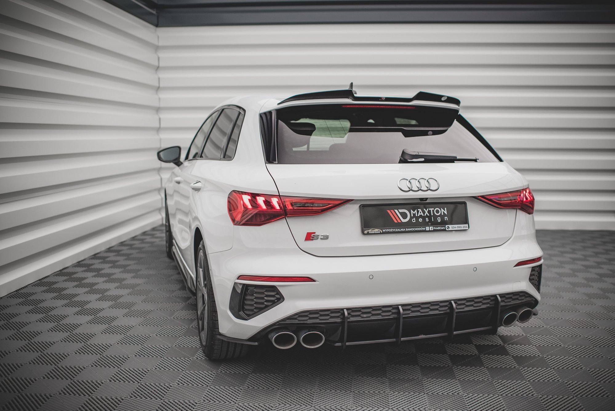 Street Pro Rear Diffuser Audi S3 Sportback 8Y - Image 3