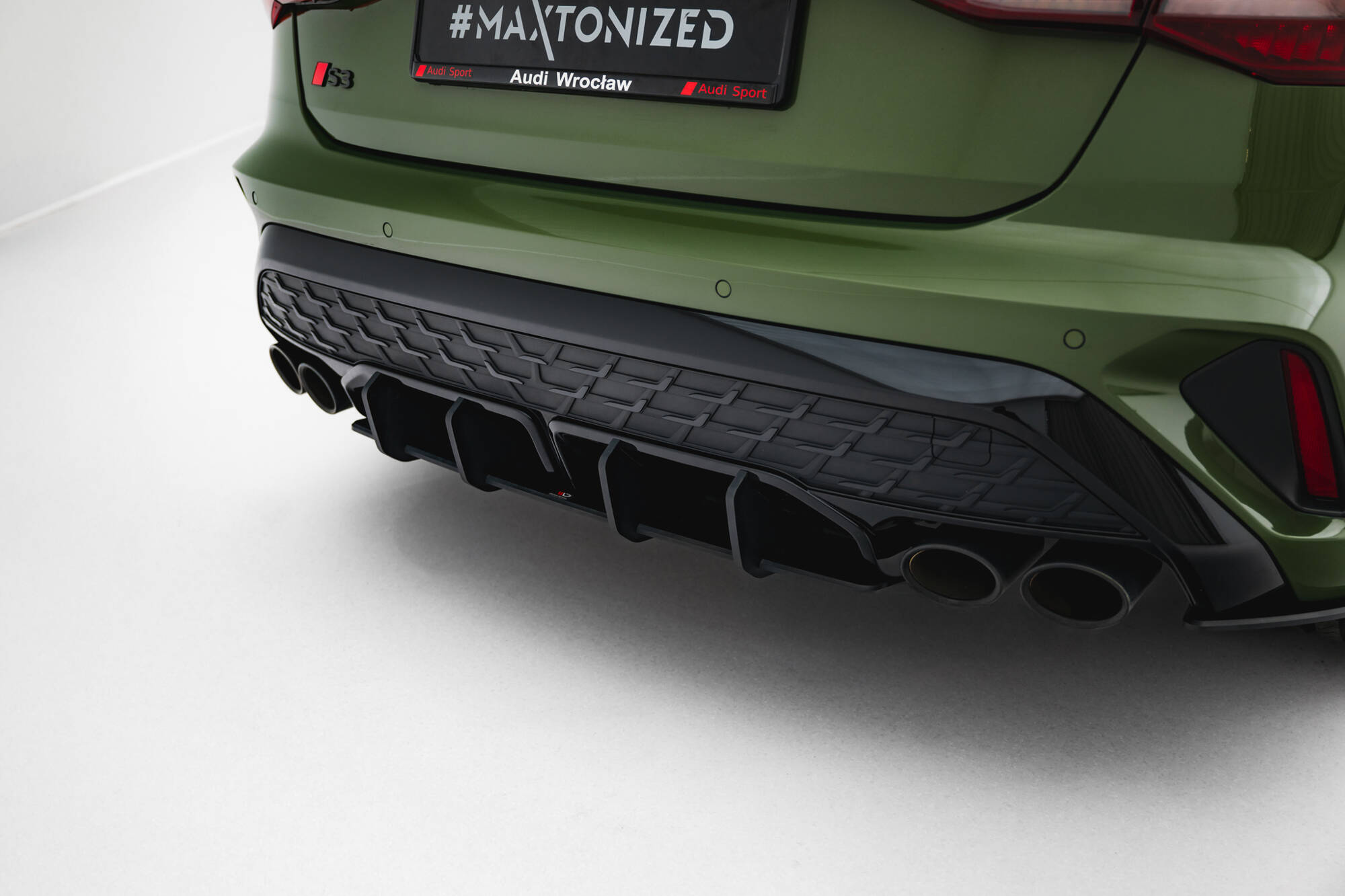 Street Pro Rear Diffuser Audi S3 Sportback 8Y Facelift - Image 3