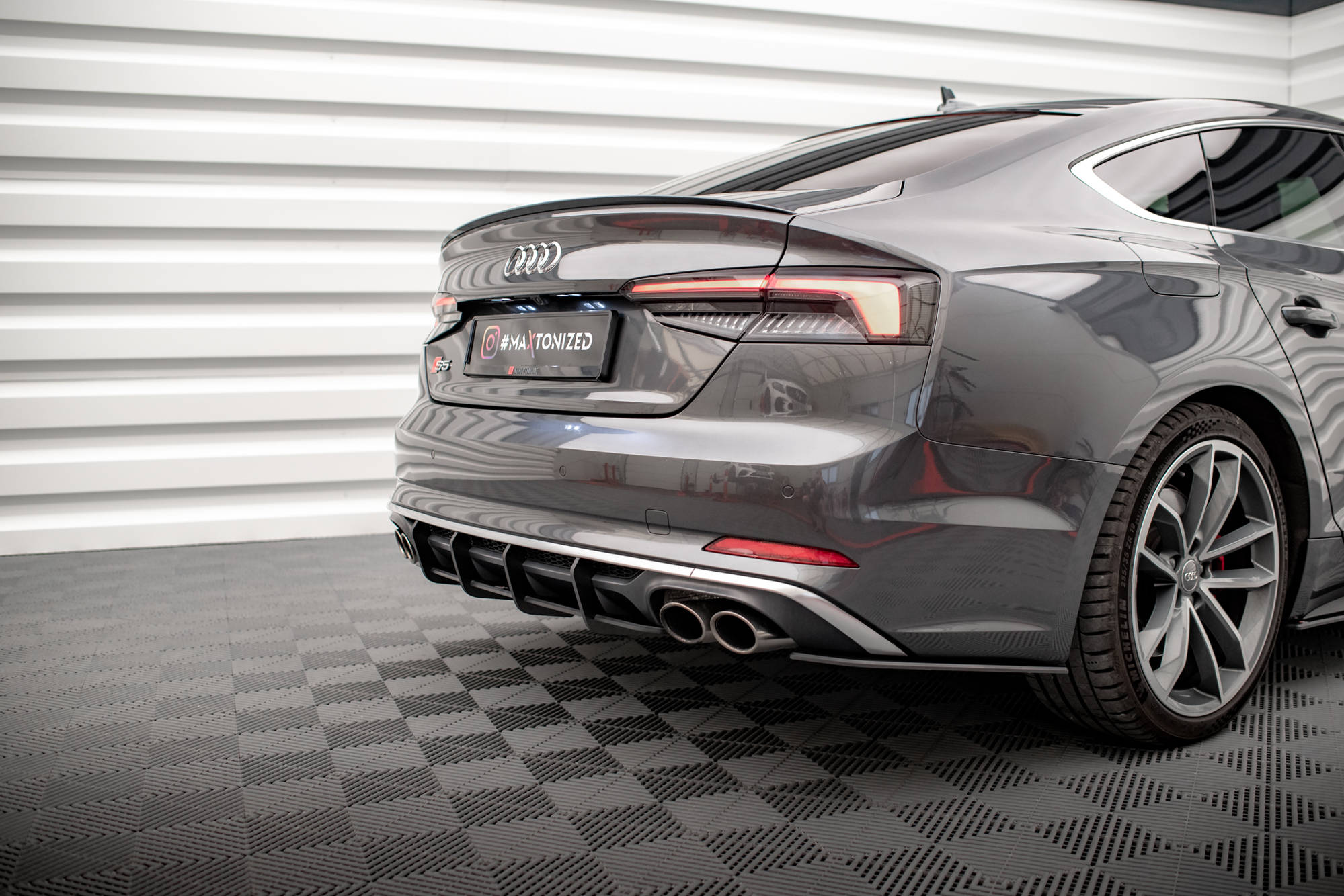 Street Pro Rear Diffuser Audi S5 Coupe / Sportback F5 - Image 4