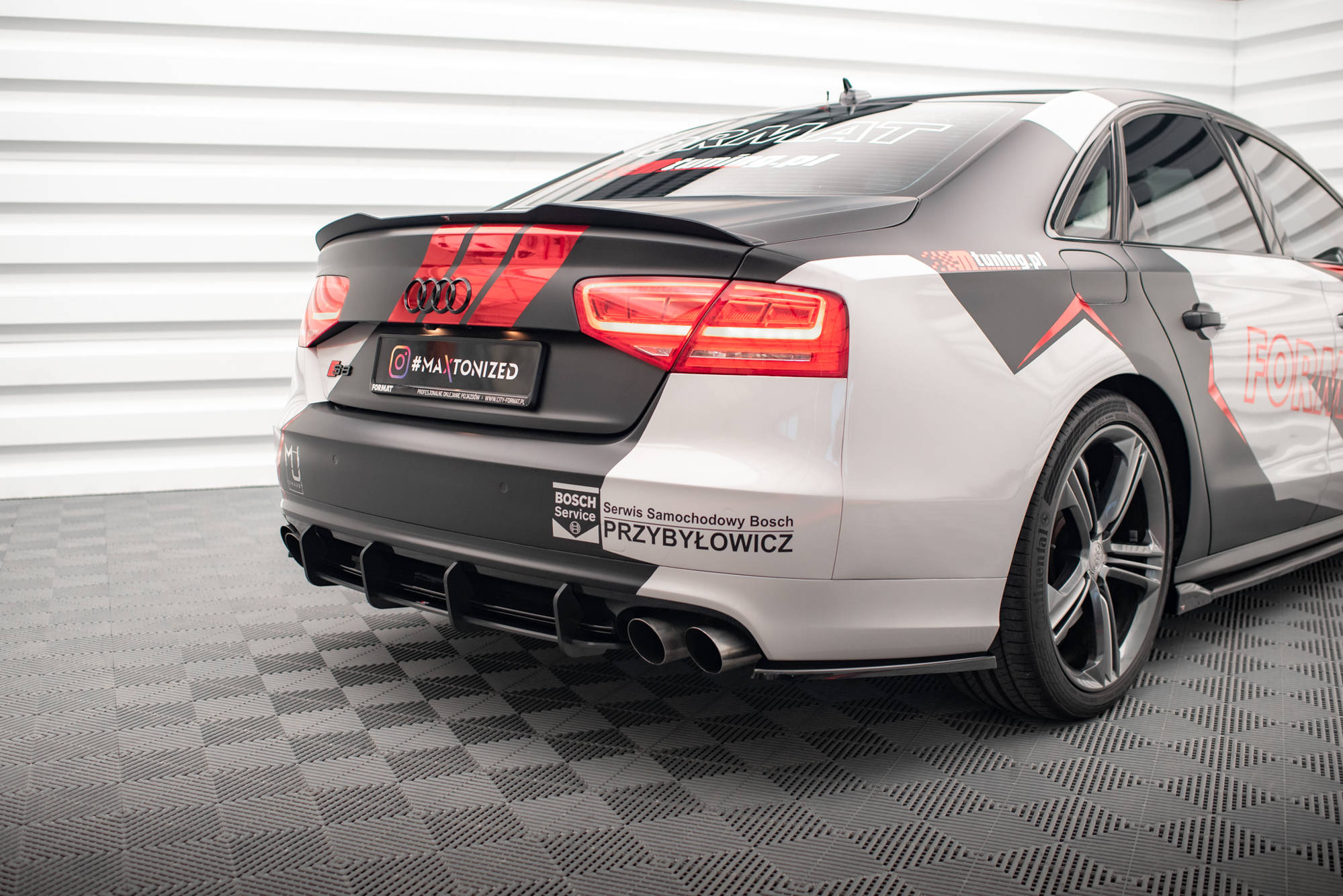 Street Pro Rear Diffuser Audi S8 D4 - Image 3