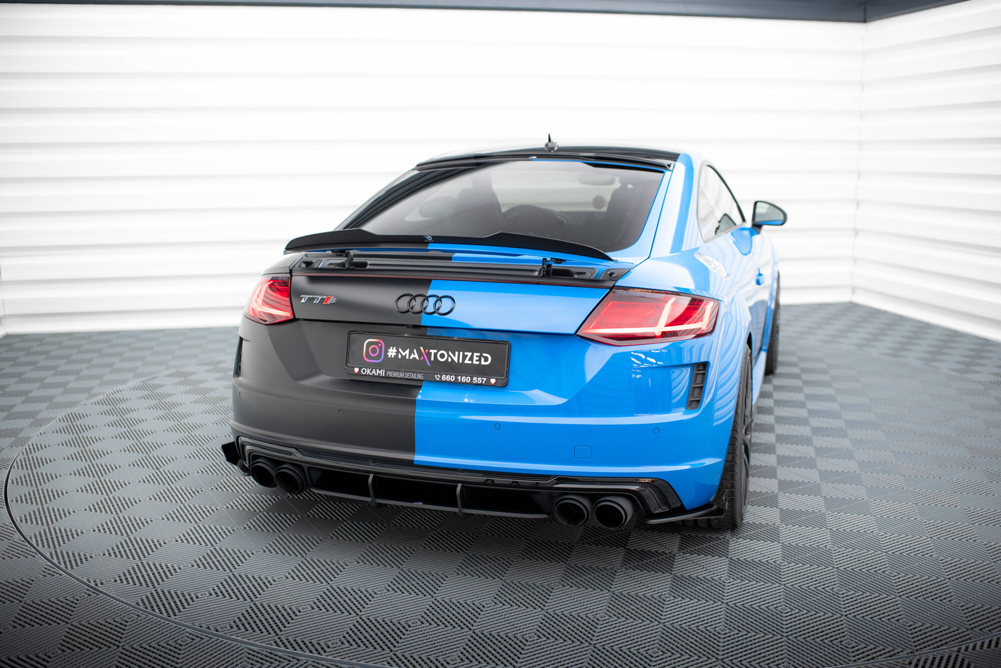 Street Pro Rear Diffuser Audi TT S 8S Facelift - Image 4