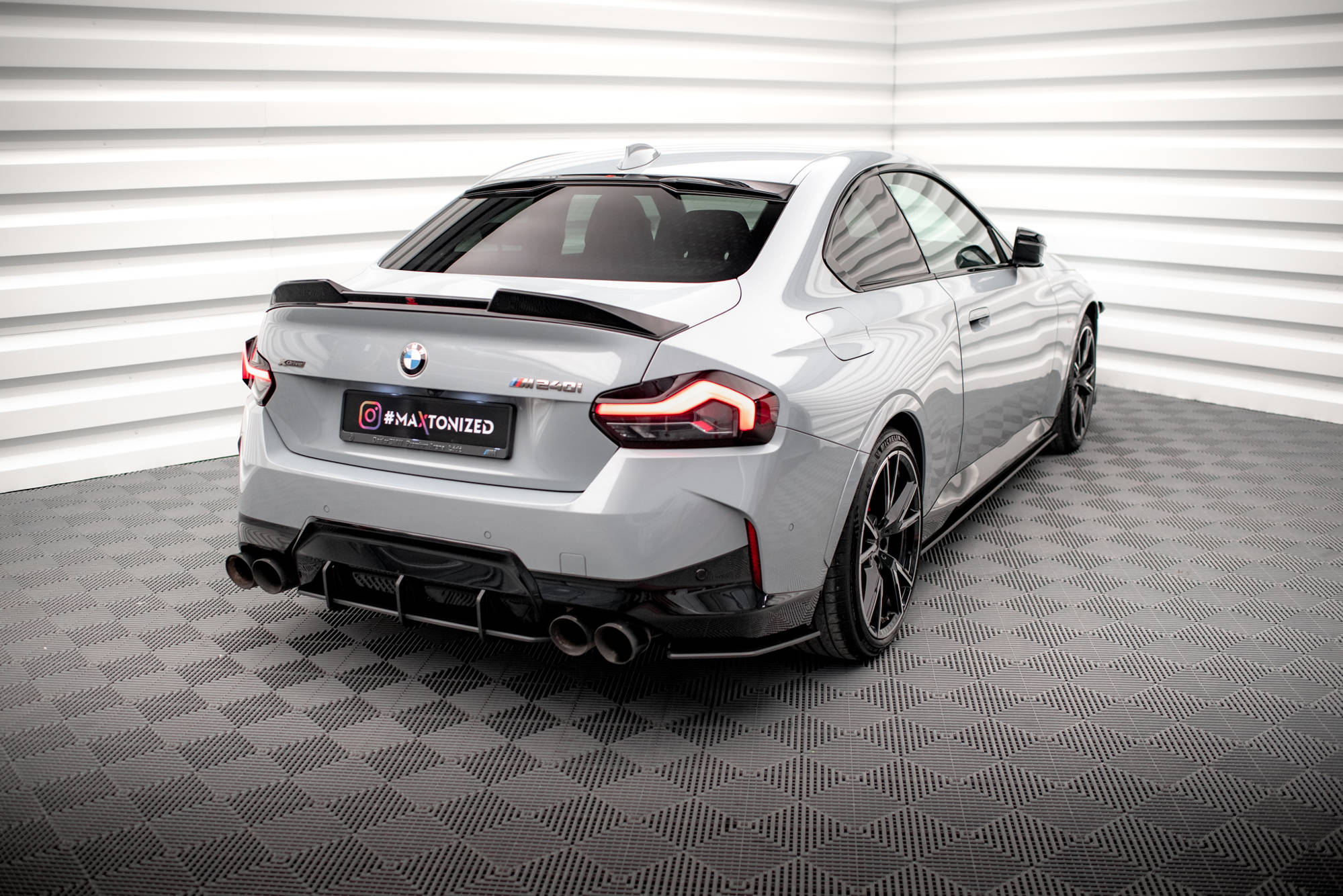 Street Pro Rear Diffuser BMW 2 Coupe M240i G42 - Image 3