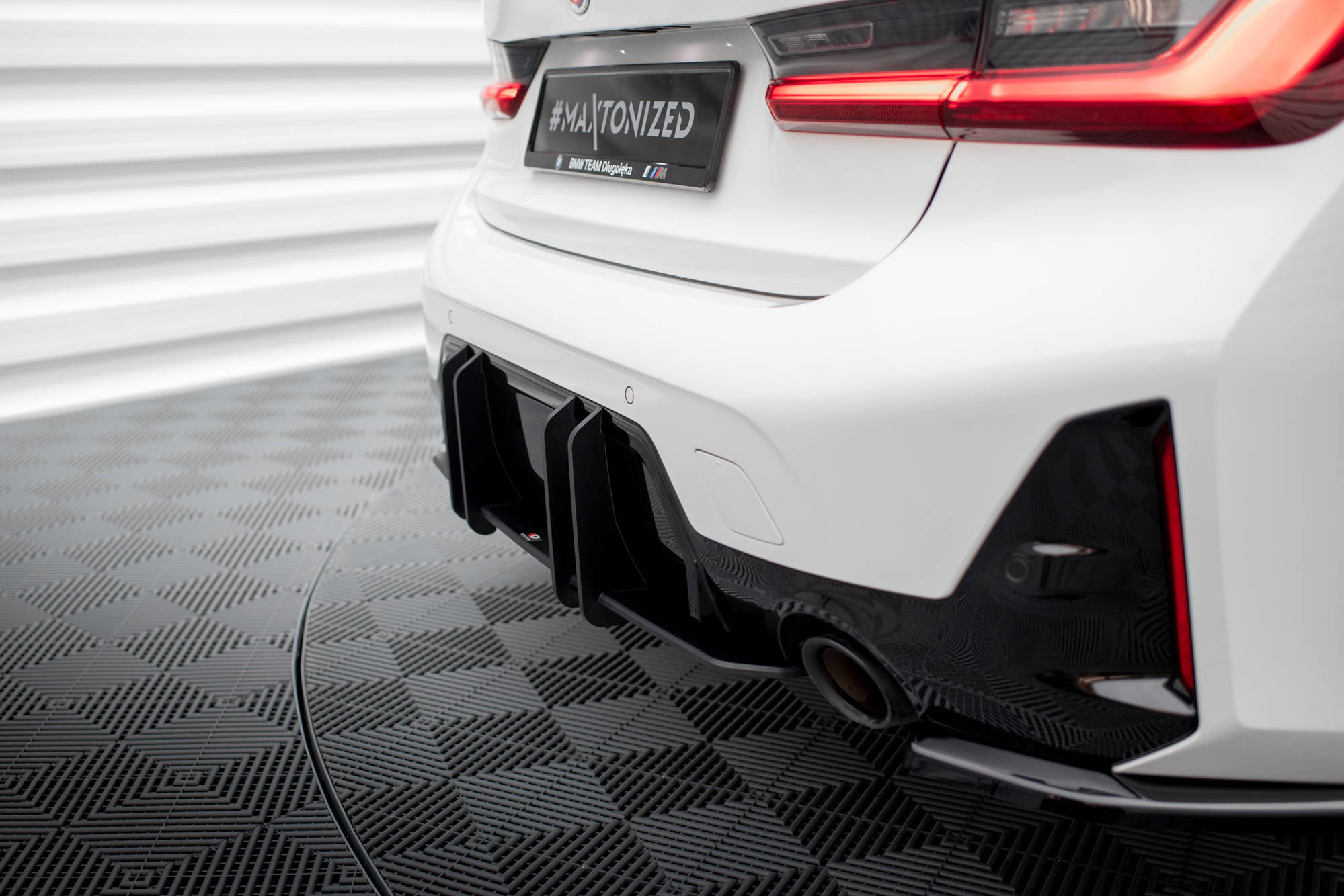 Street Pro Rear Diffuser BMW 3 M-Pack G20 / G21 Facelift - Image 4