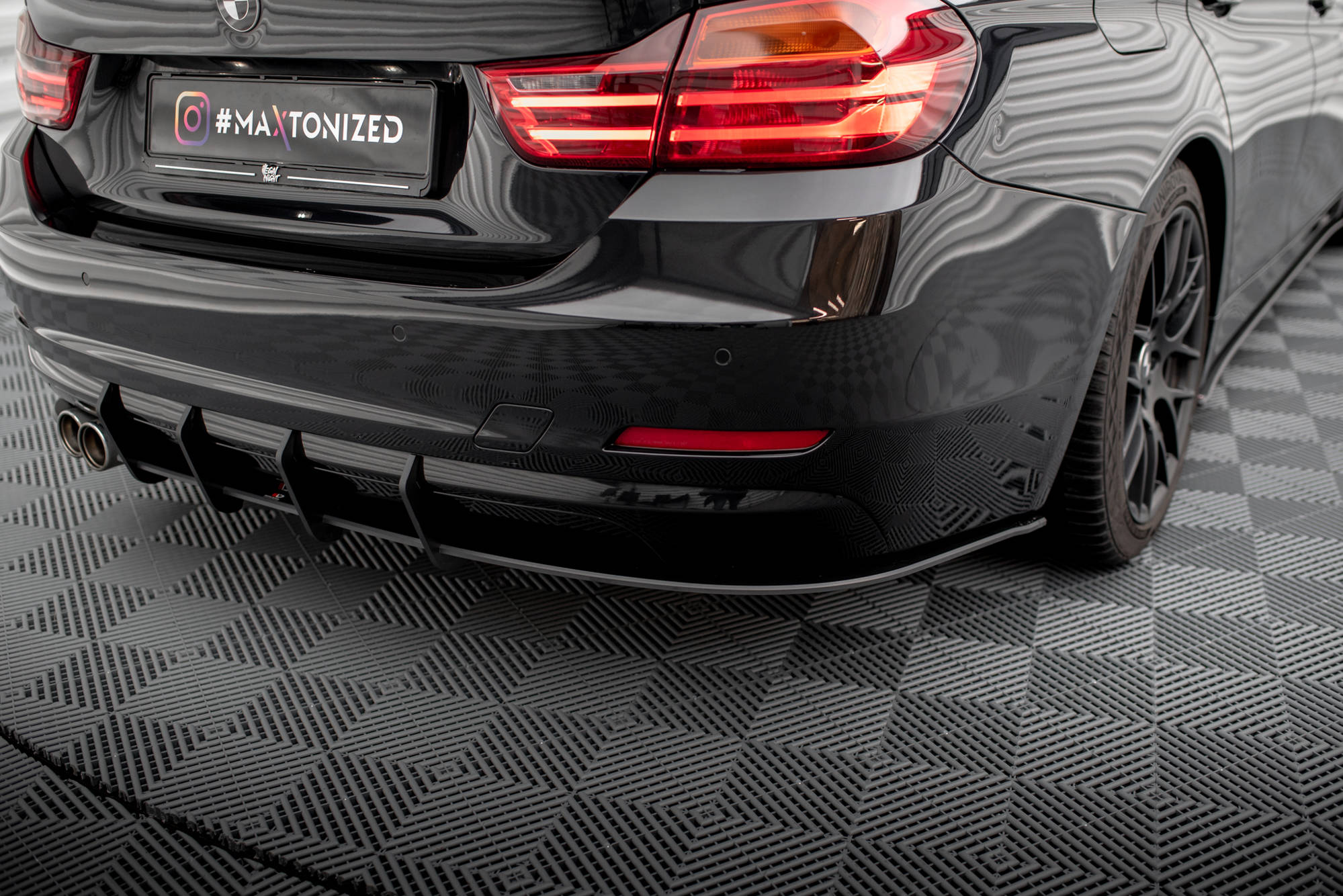 Street Pro Rear Diffuser BMW 4 Gran Coupe F36 - Image 2