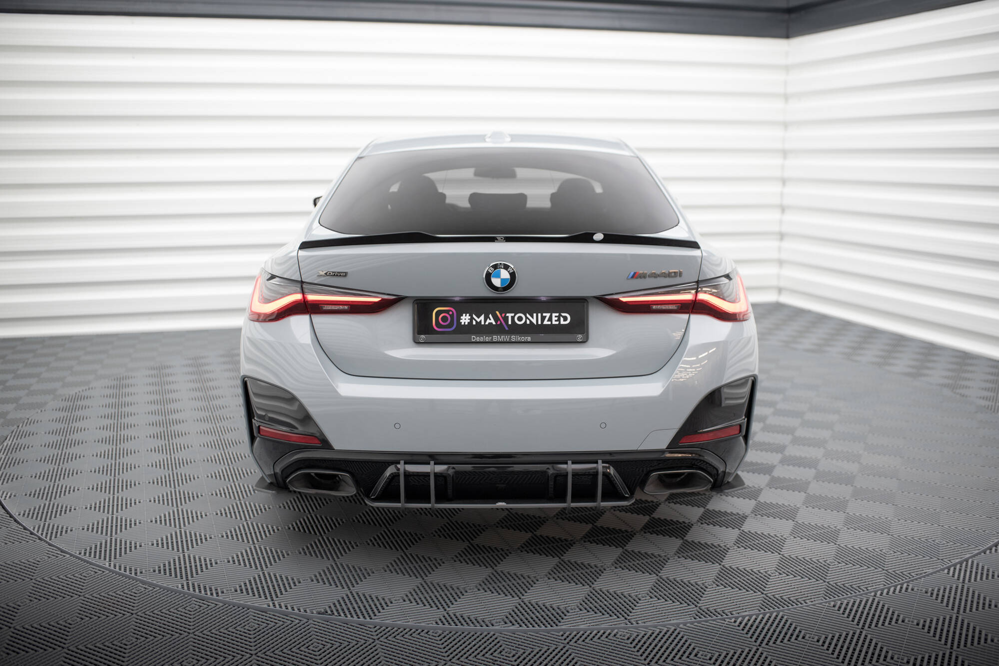 Street Pro Rear Diffuser BMW 4 Gran Coupe M440i G26 - Image 2