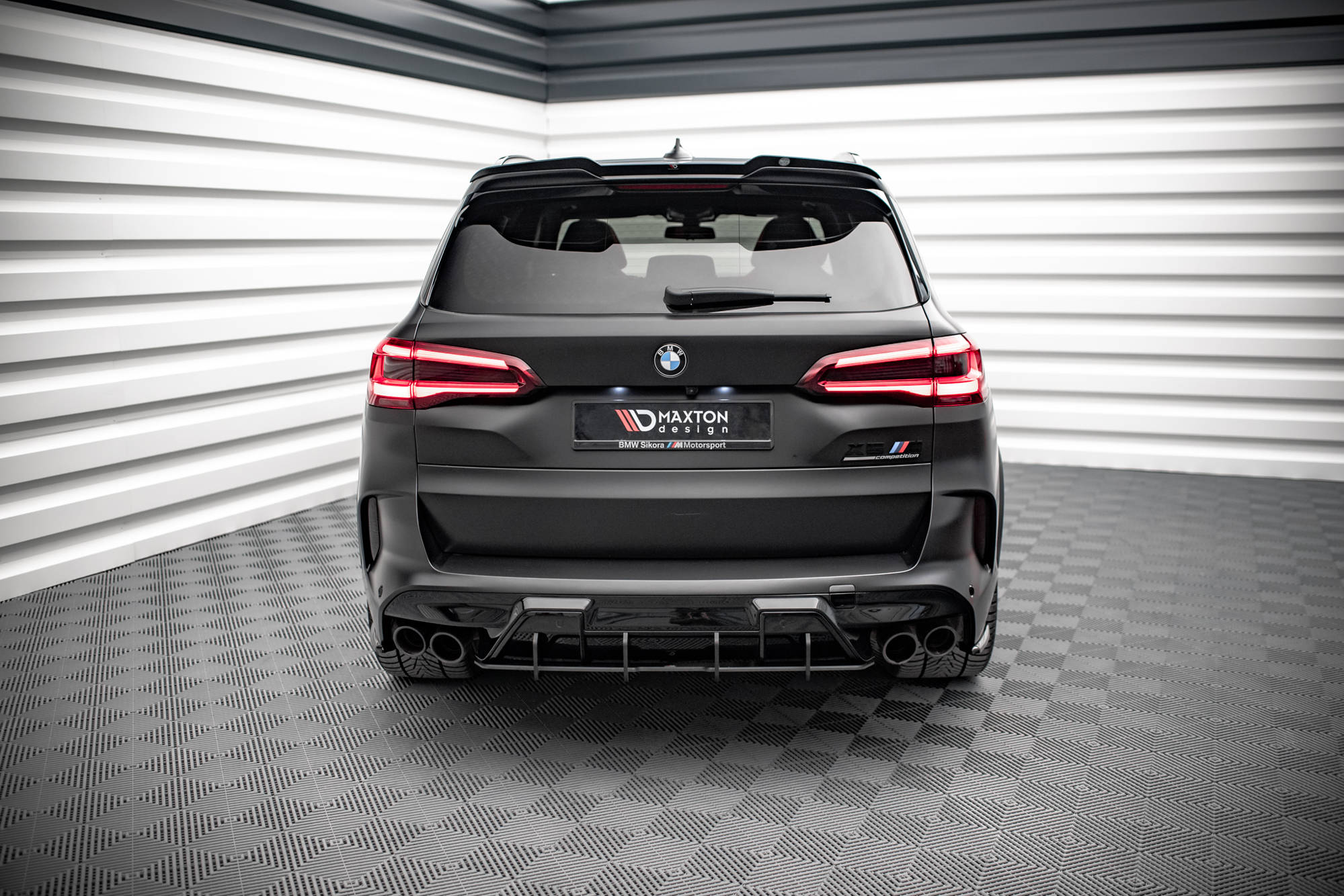 Street Pro Rear Diffuser BMW X5M F95 / F95 Facelift - Image 2