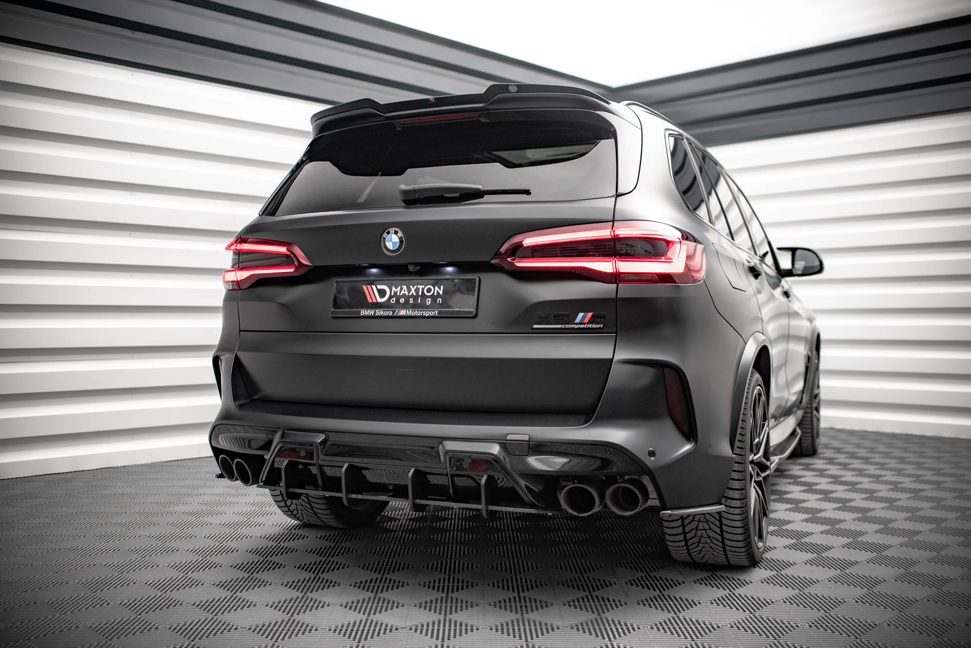 Street Pro Rear Diffuser BMW X5M F95 / F95 Facelift - Image 3