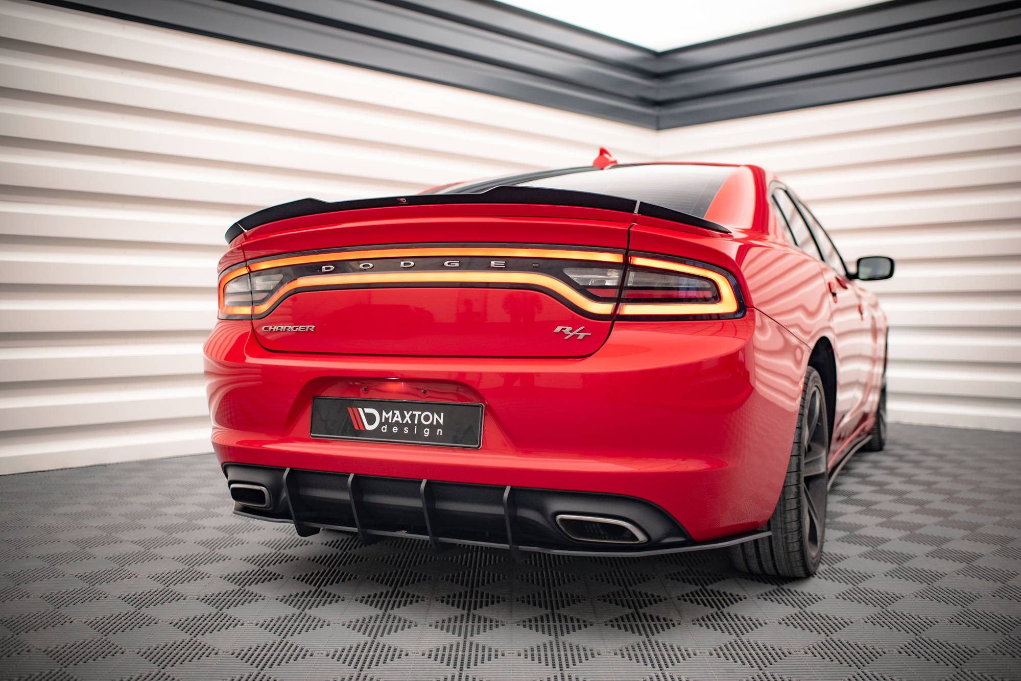 Street Pro Rear Diffuser Dodge Charger RT Mk7 Facelift - Image 4