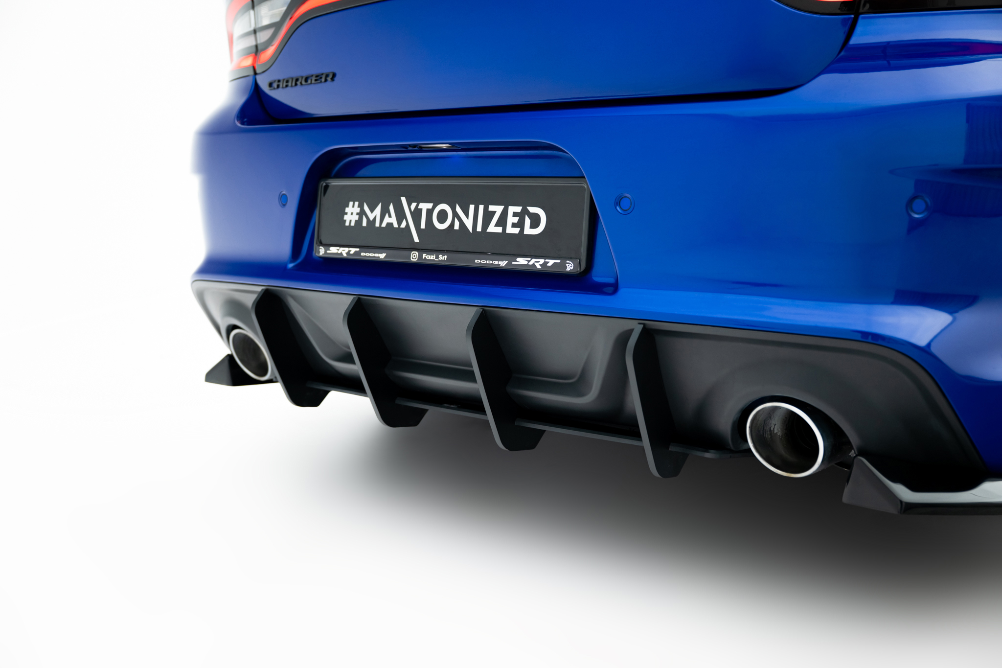 Street Pro Rear Diffuser Dodge Charger RT Scat Pack Widebody Mk3 Facelift - Image 3