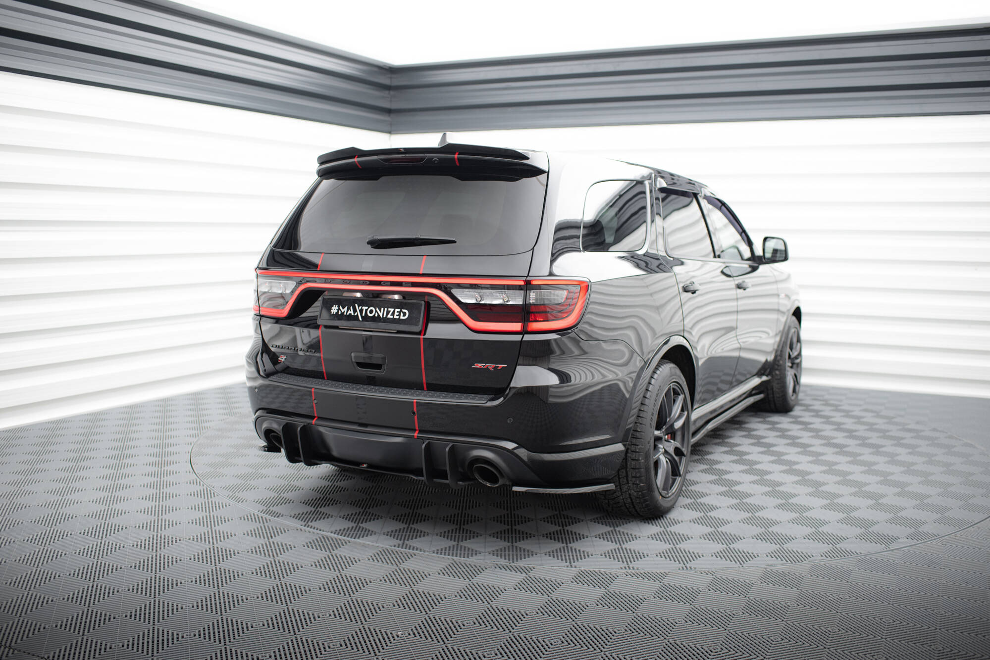 Street Pro Rear Diffuser Dodge Durango SRT Mk3 - Image 2