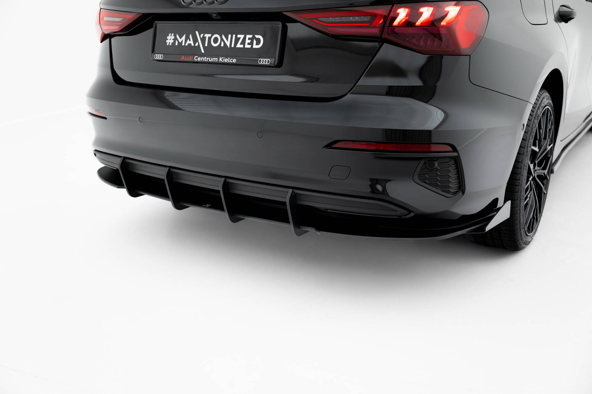 Street Pro Rear Diffuser + Flaps Audi A3 Sedan 8Y - Image 4