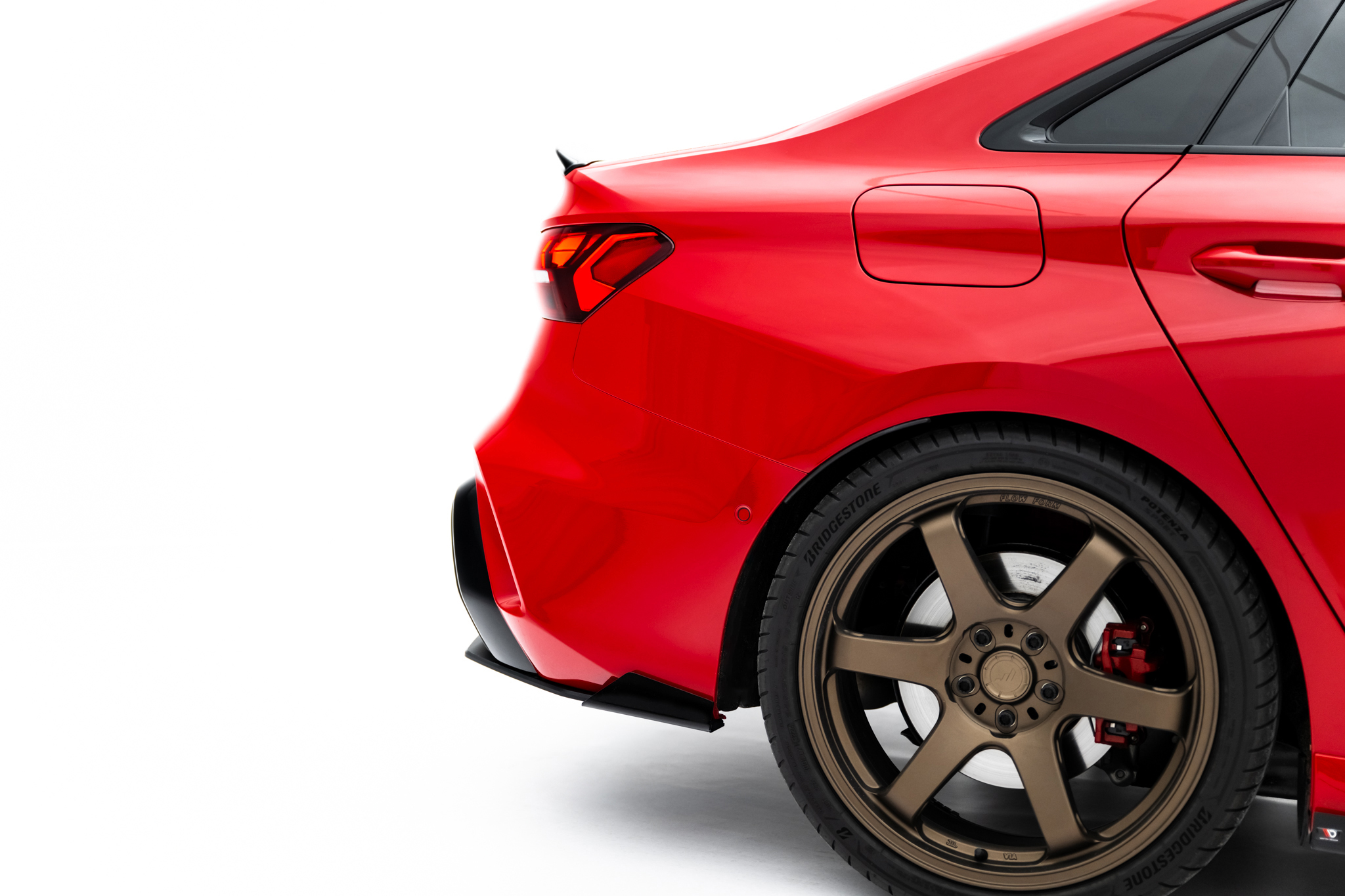 Street Pro Rear Diffuser + Flaps Audi RS3 Sedan 8Y Facelift - Image 2
