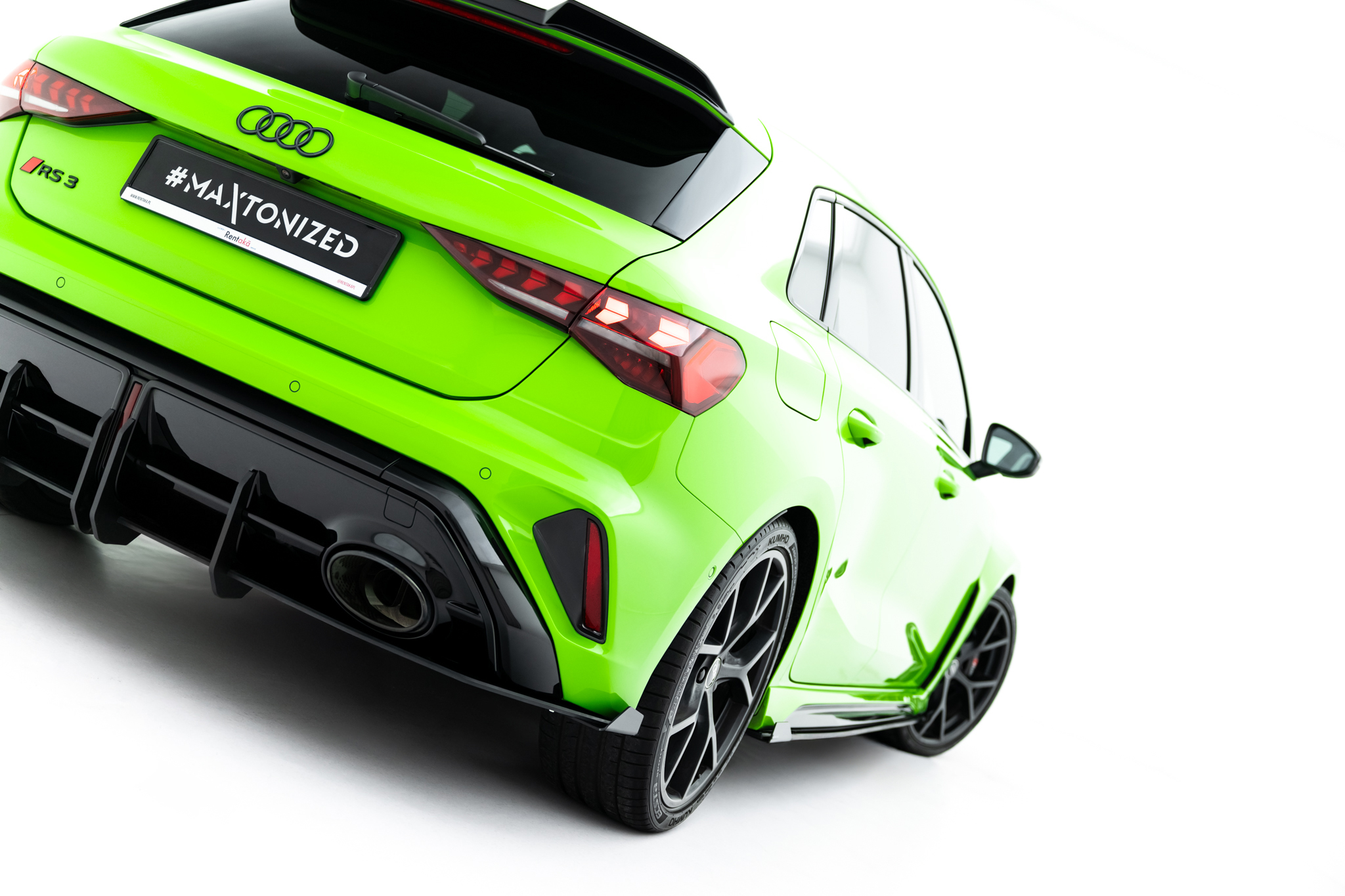 Street Pro Rear Diffuser + Flaps Audi RS3 Sportback 8Y Facelift - Image 4