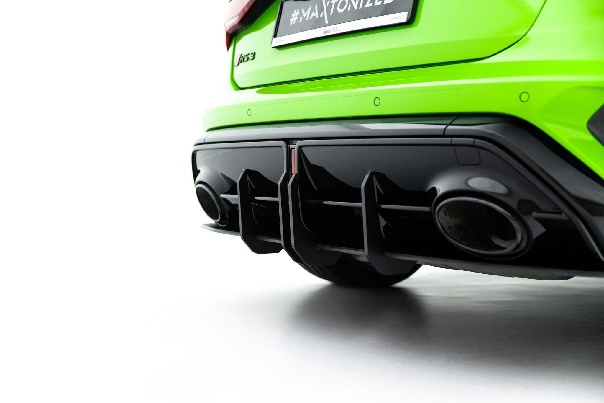 Street Pro Rear Diffuser + Flaps Audi RS3 Sportback 8Y Facelift - Image 6
