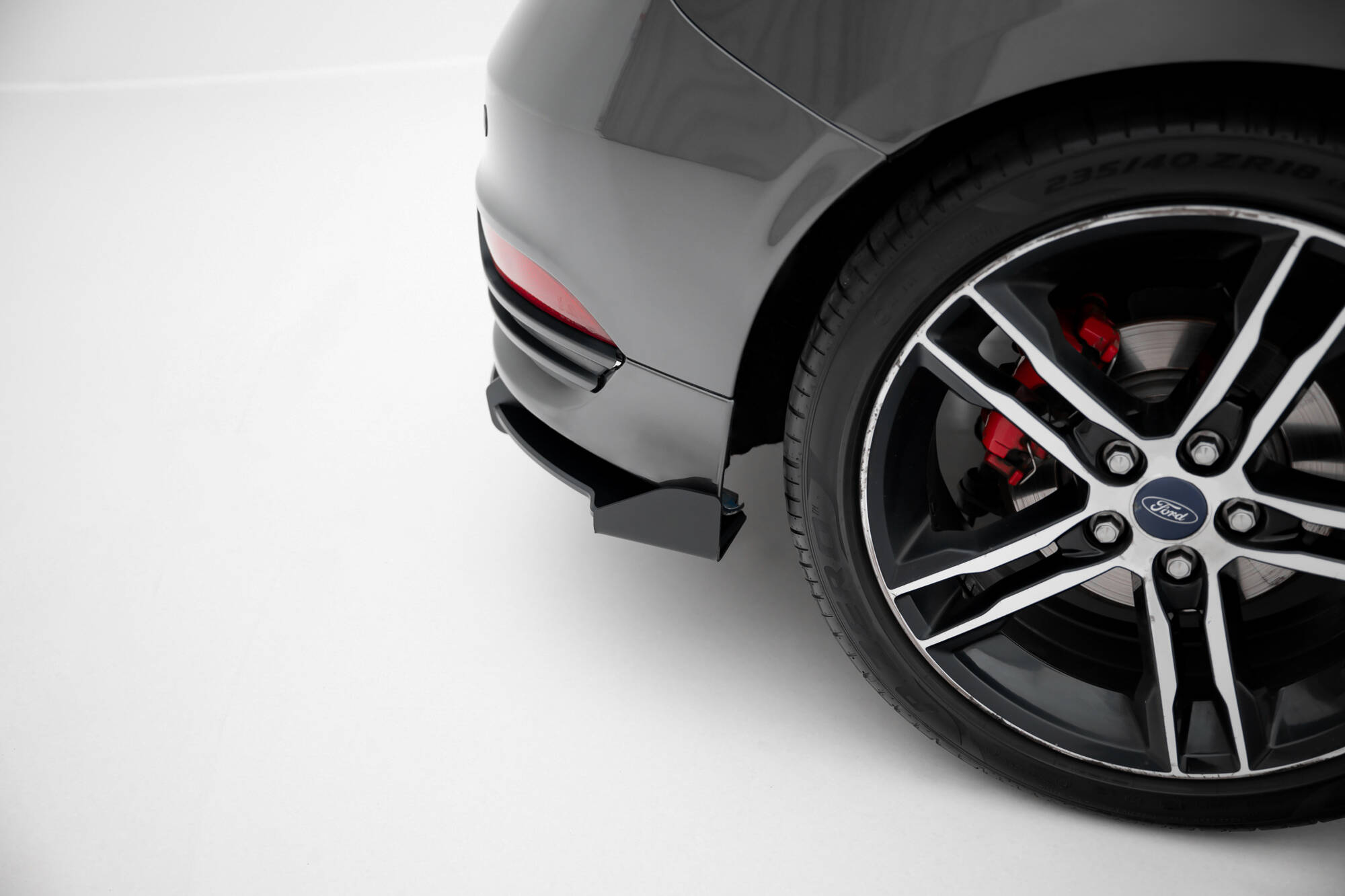 Street Pro Rear Diffuser + Flaps Ford Focus ST Mk3 Facelift - Image 4