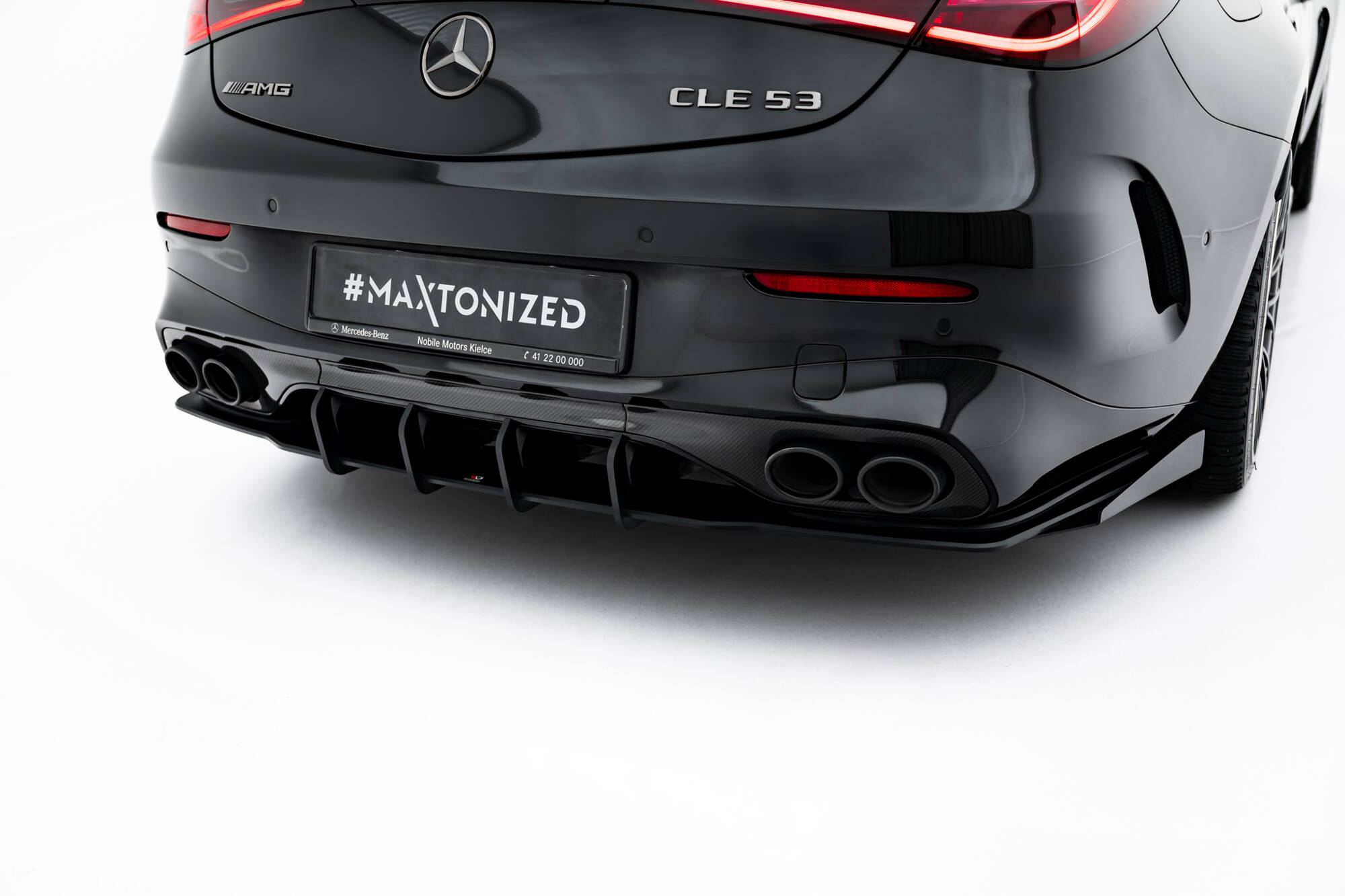 Street Pro Rear Diffuser + Flaps Mercedes-AMG CLE 53 C236 - Image 3