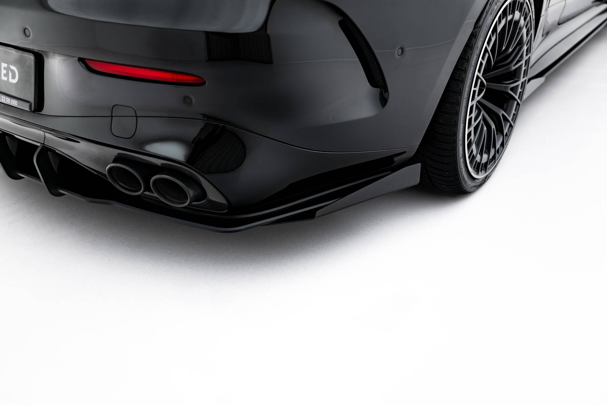 Street Pro Rear Diffuser + Flaps Mercedes-AMG CLE 53 C236 - Image 5