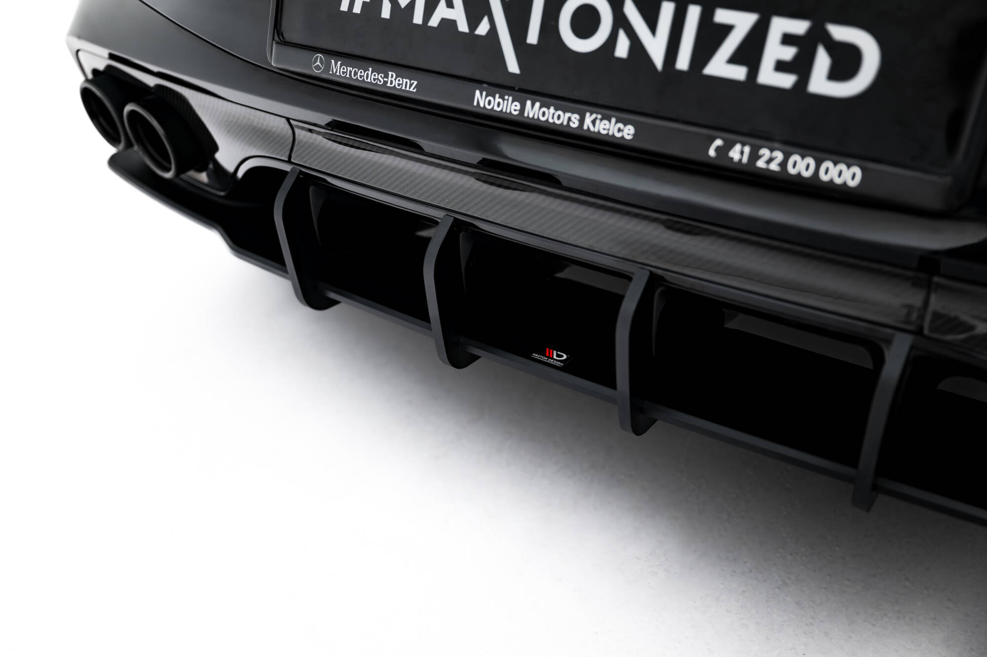 Street Pro Rear Diffuser + Flaps Mercedes-AMG CLE 53 C236 - Image 4