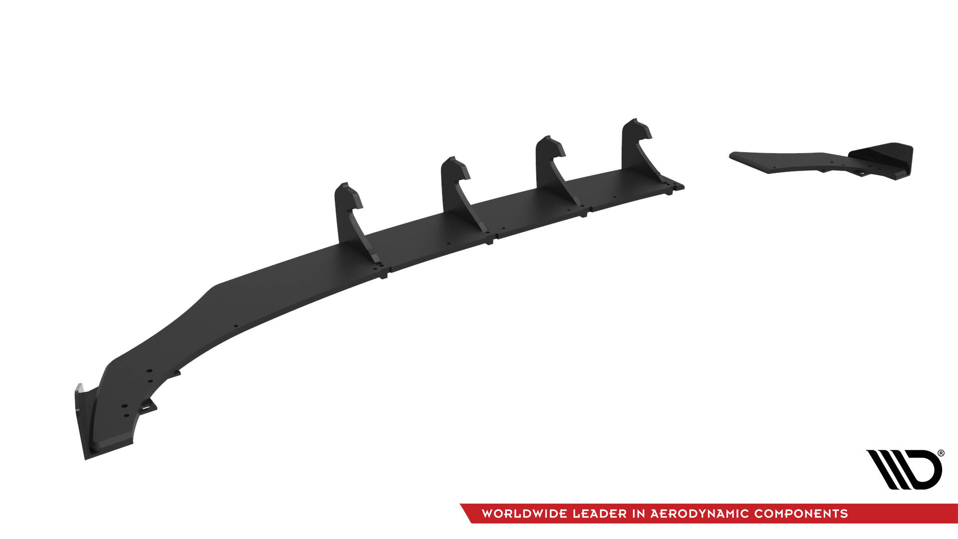 Street Pro Rear Diffuser + Flaps Volkswagen Polo GTI Mk6 Facelift - Image 5