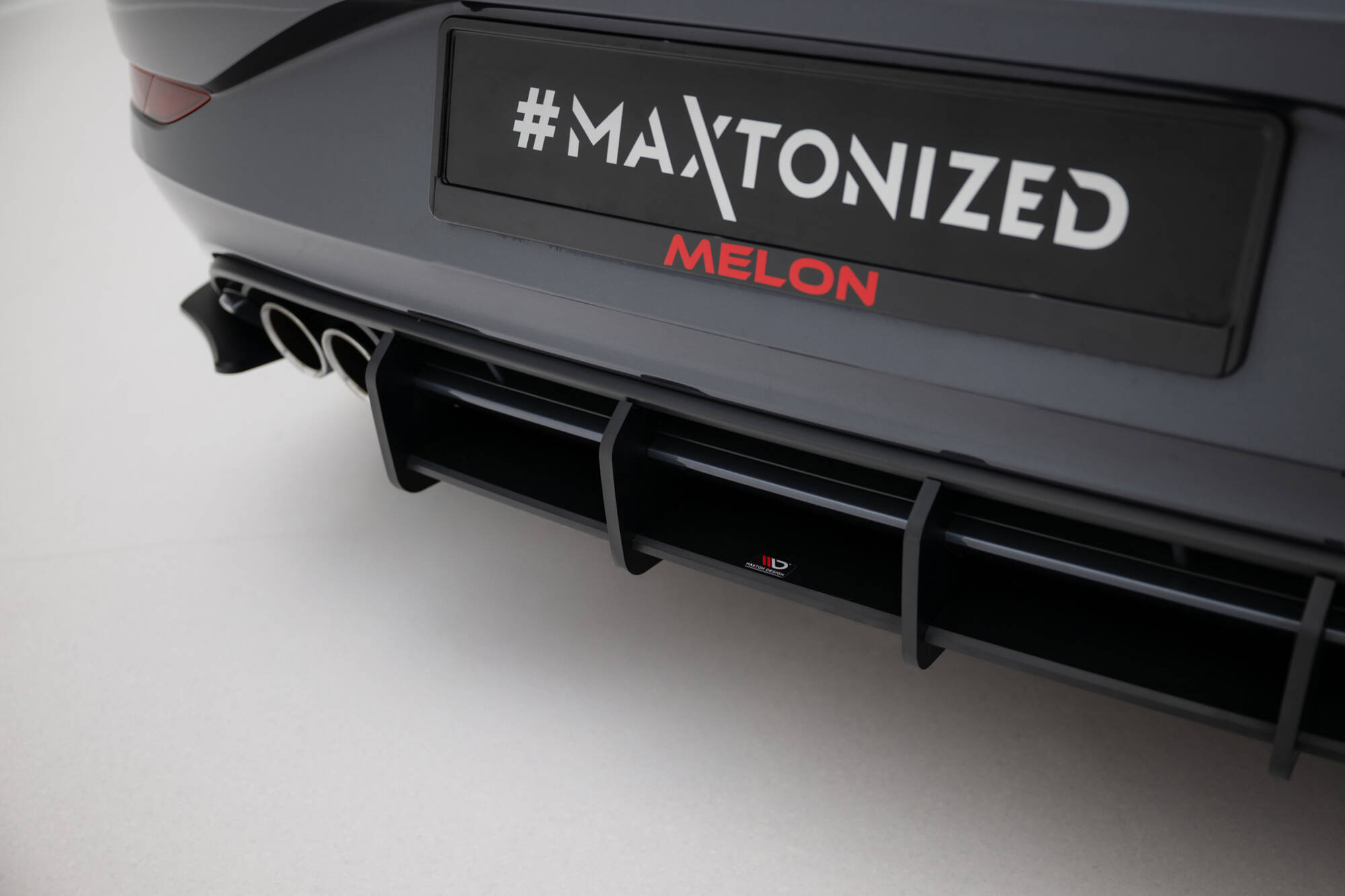 Street Pro Rear Diffuser + Flaps Volkswagen Polo GTI Mk6 Facelift - Image 3