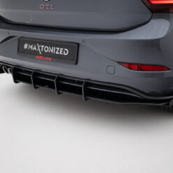 Alternative view of Street Pro Rear Diffuser + Flaps Volkswagen Polo GTI Mk6 Facelift