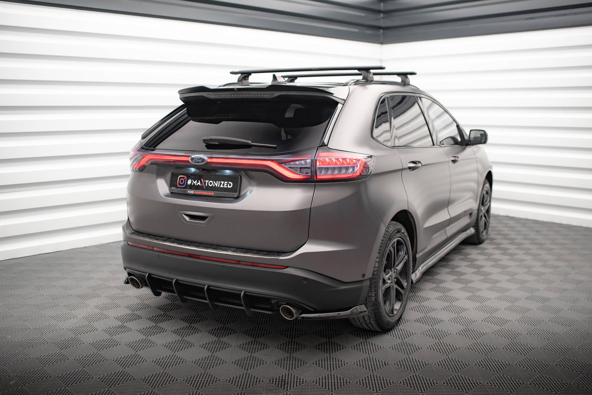 Street Pro Rear Diffuser Ford Edge Mk2 - Image 2