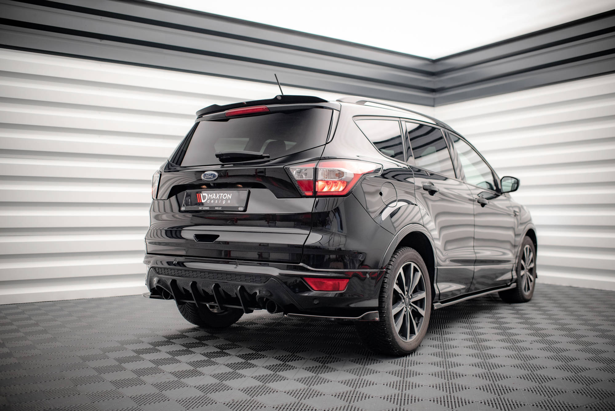Street Pro Rear Diffuser Ford Escape ST-Line Mk3 - Image 3