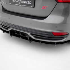 Alternative view of Street Pro Rear Diffuser Ford Focus ST Mk3 Facelift