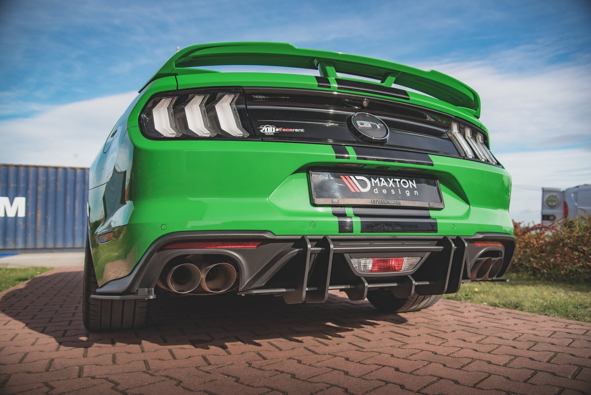 Street Pro Rear Diffuser Ford Mustang GT Mk6 Facelift - Image 3