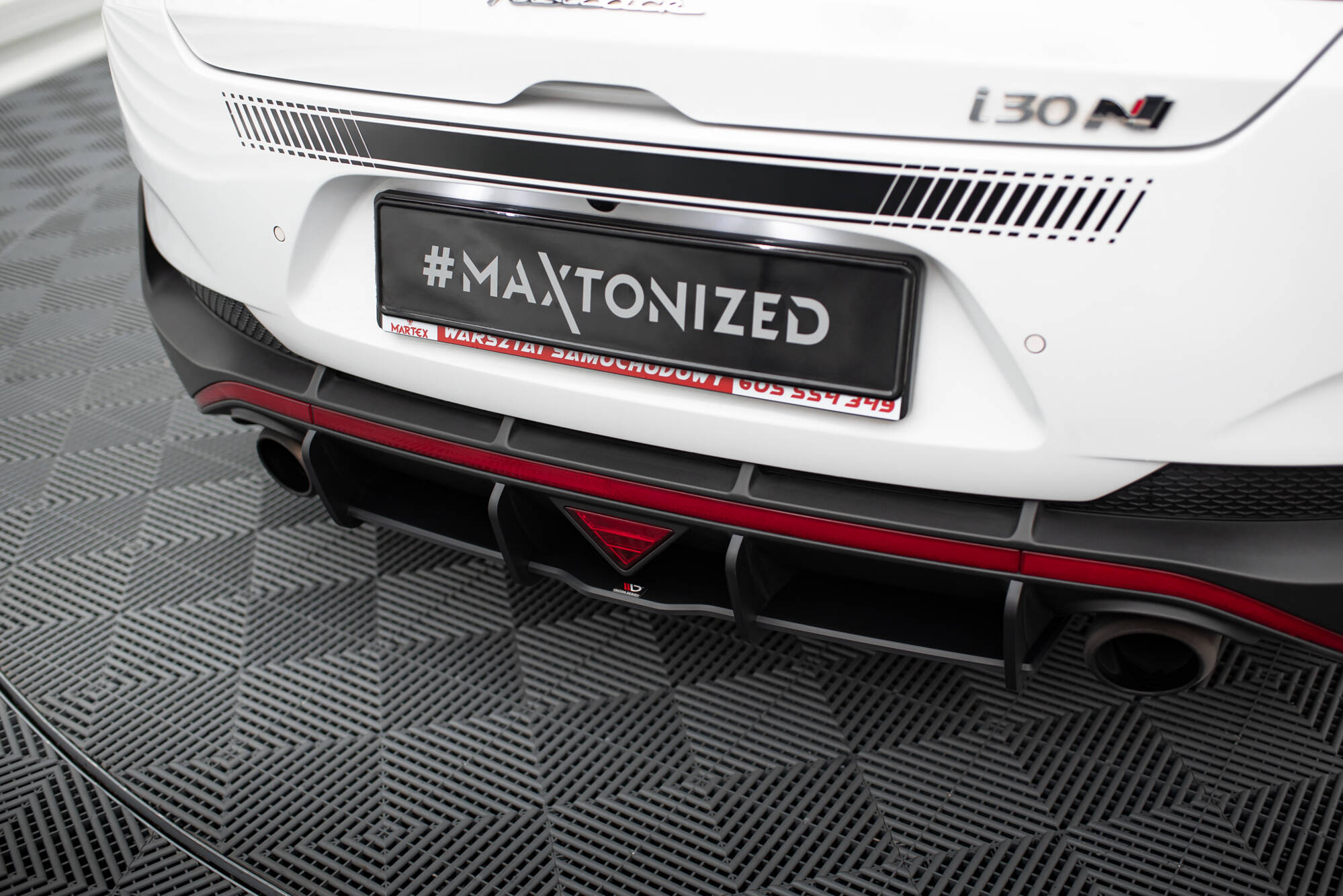 Street Pro Rear Diffuser Hyundai I30 N Fastback Mk3 - Image 3