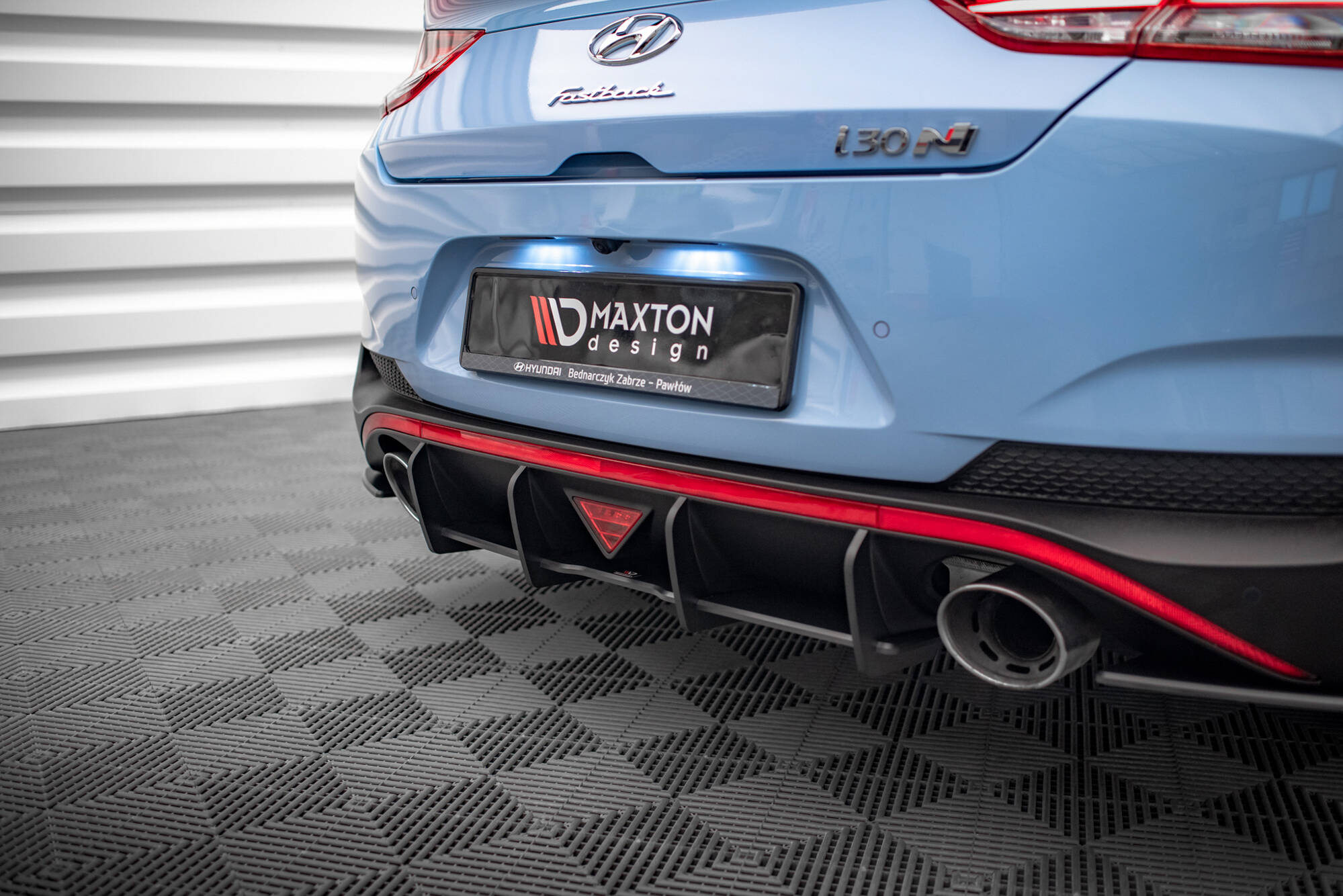 Street Pro Rear Diffuser Hyundai I30 N Fastback Mk3 Facelift - Image 2