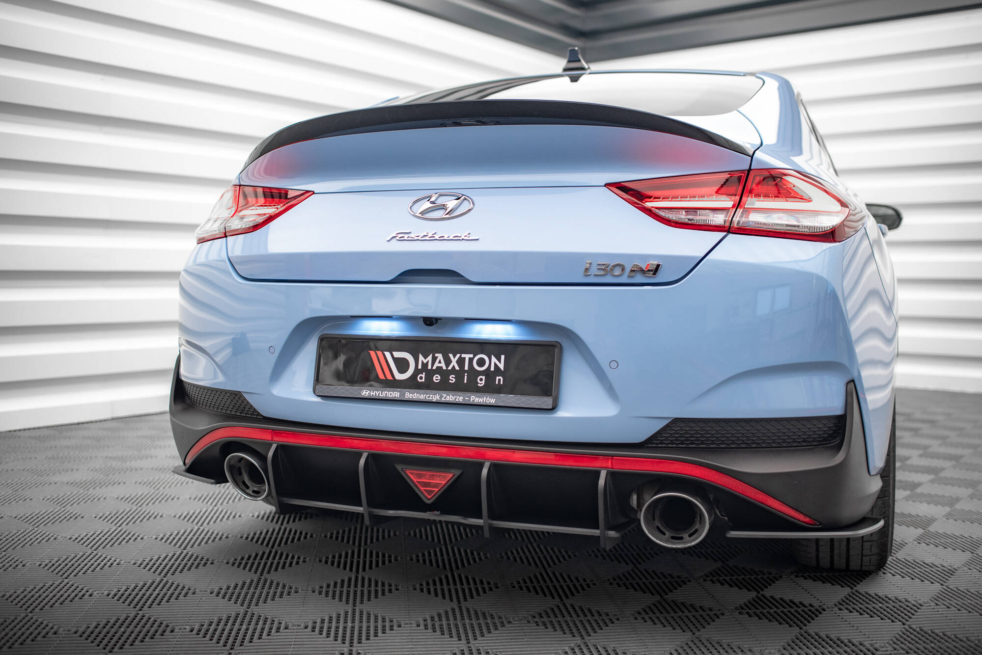 Street Pro Rear Diffuser Hyundai I30 N Fastback Mk3 Facelift - Image 3