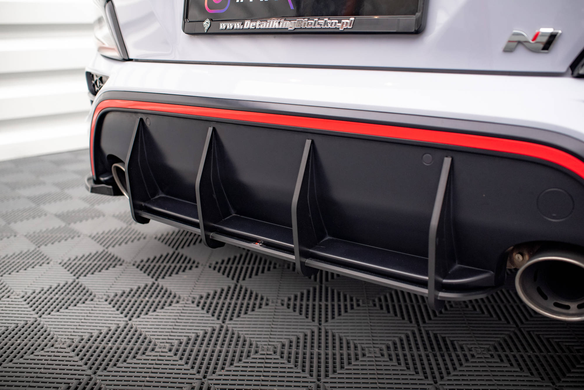 Street Pro Rear Diffuser Hyundai Kona N Mk1 - Image 3