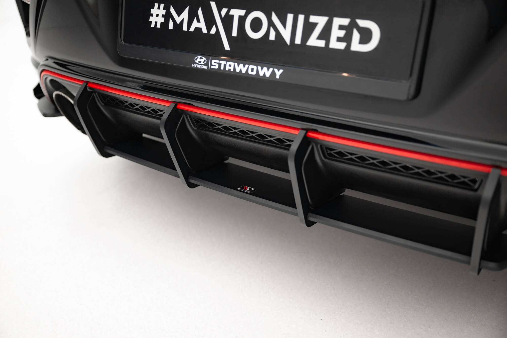 Street Pro Rear Diffuser Hyundai Veloster N Mk2 - Image 3