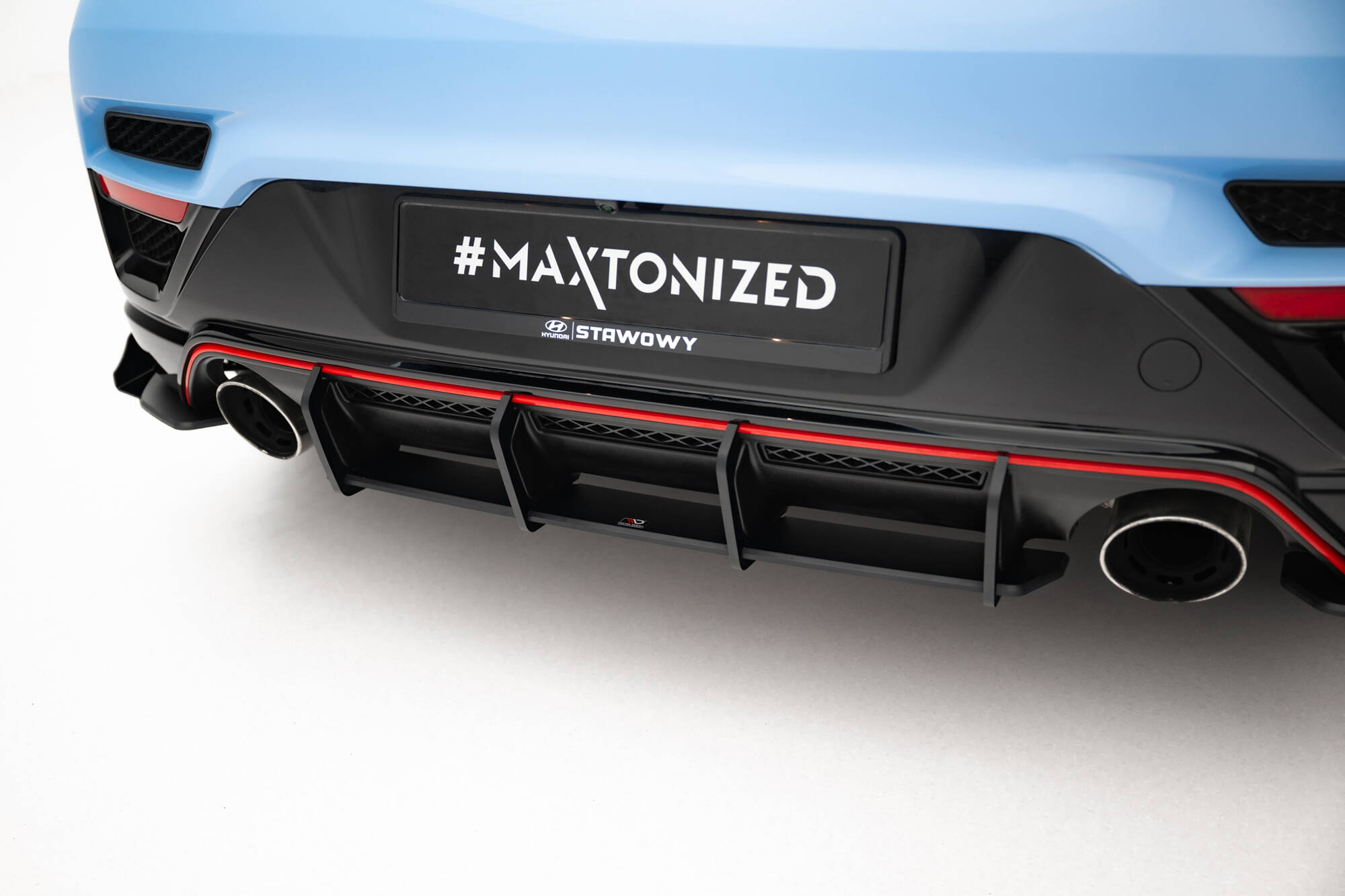 Street Pro Rear Diffuser Hyundai Veloster N Mk2 - Image 2