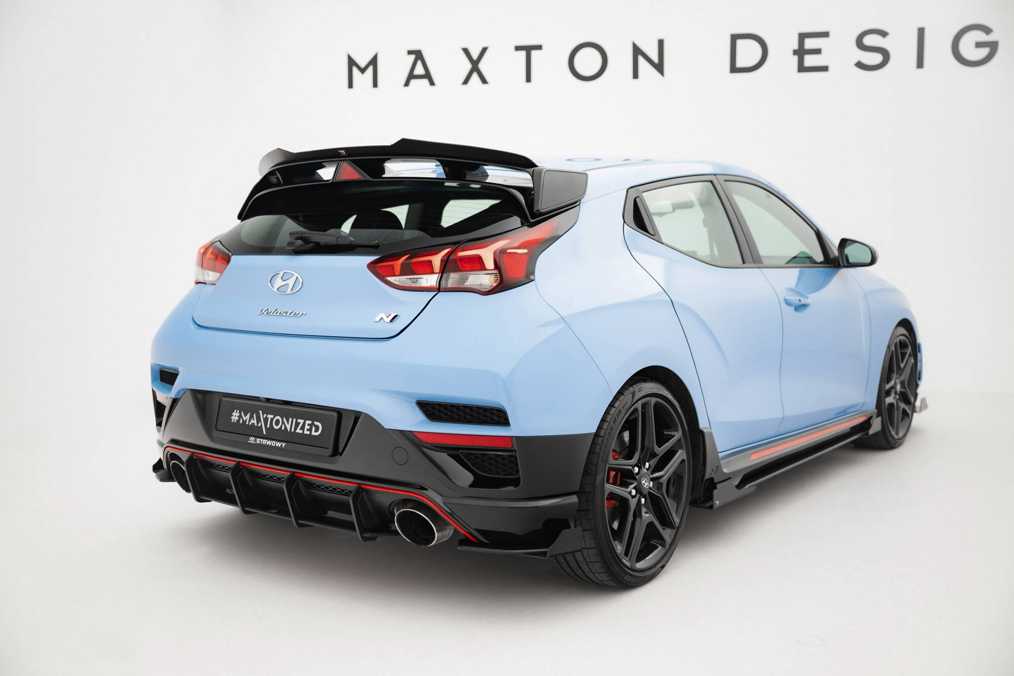 Street Pro Rear Diffuser Hyundai Veloster N Mk2