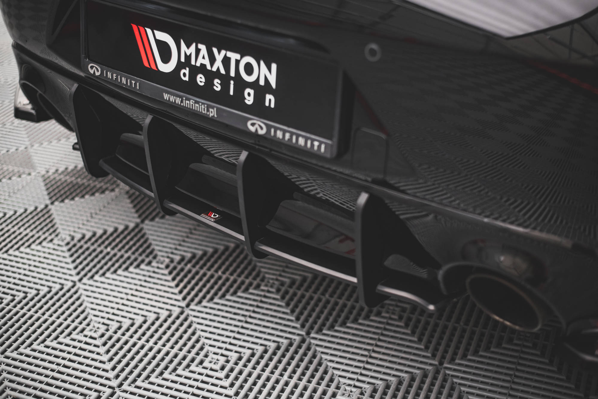 Street Pro Rear Diffuser Infiniti Q60 S Mk2 - Image 2