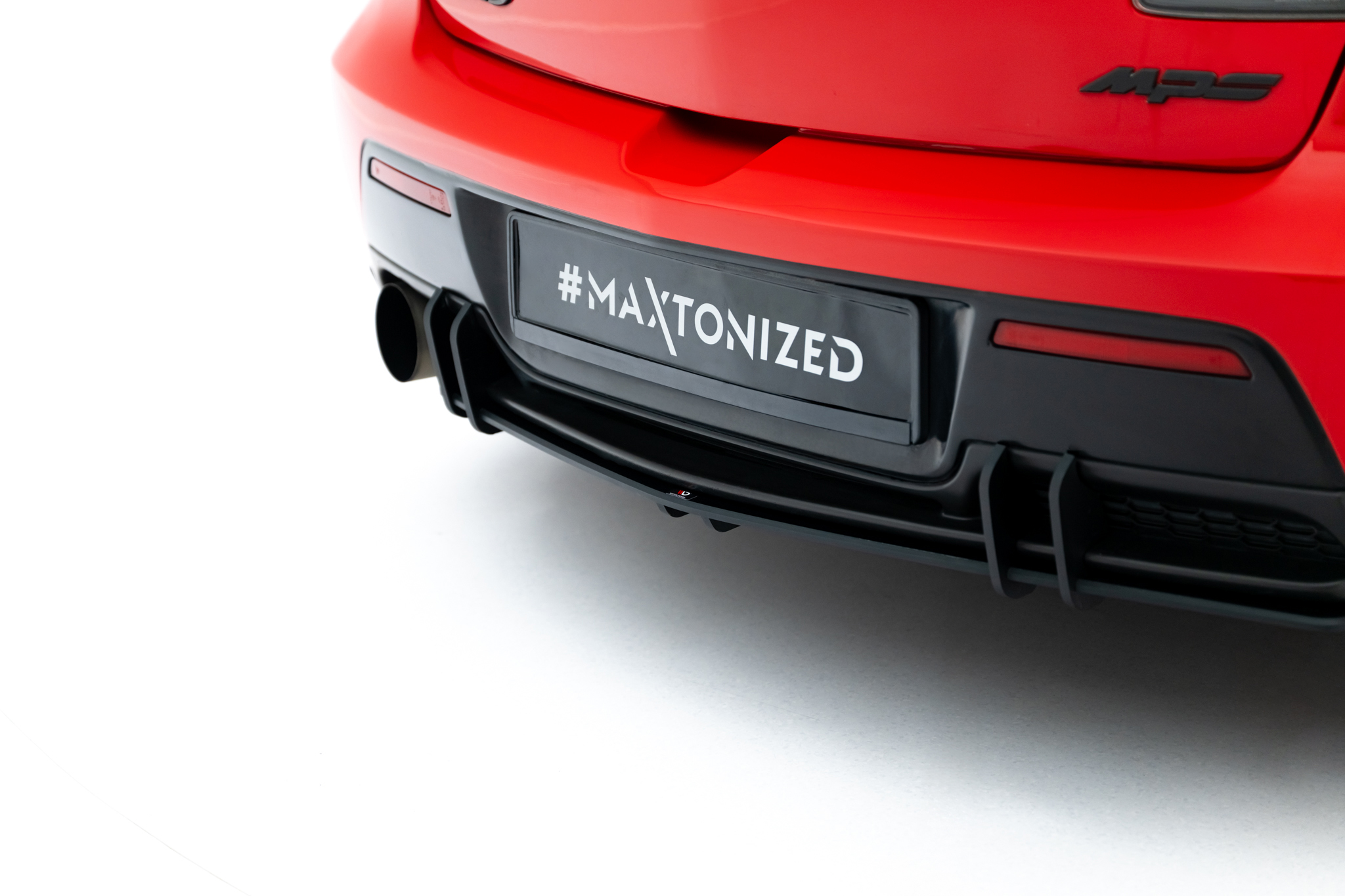 Street Pro Rear Diffuser Mazda 3 MPS Mk1 EU Version - Image 3