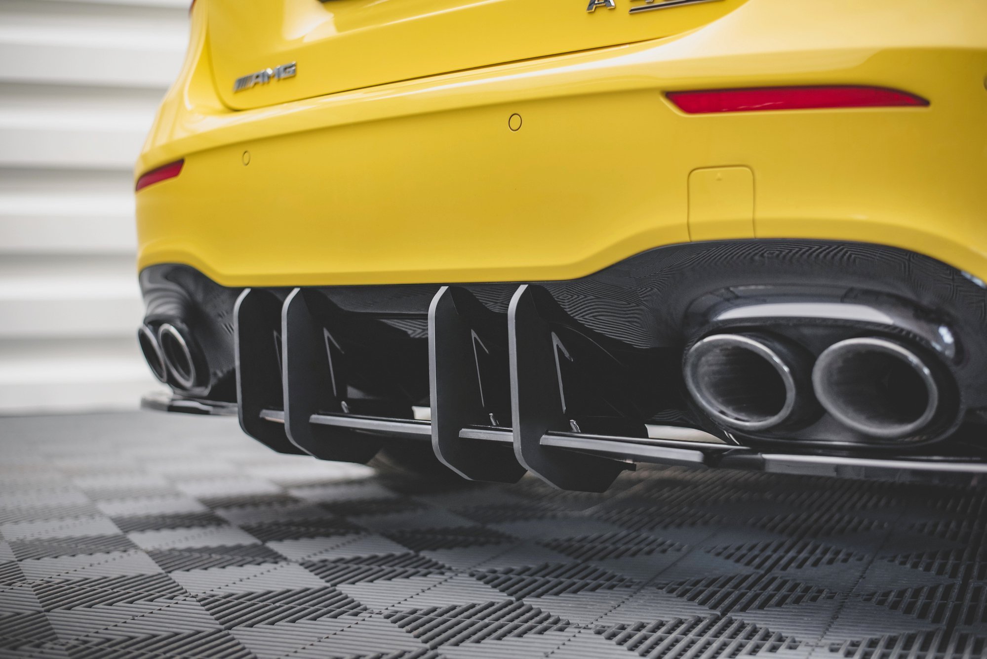 Street Pro Rear Diffuser Mercedes-AMG A45 S Aero Pack W177 - Image 2